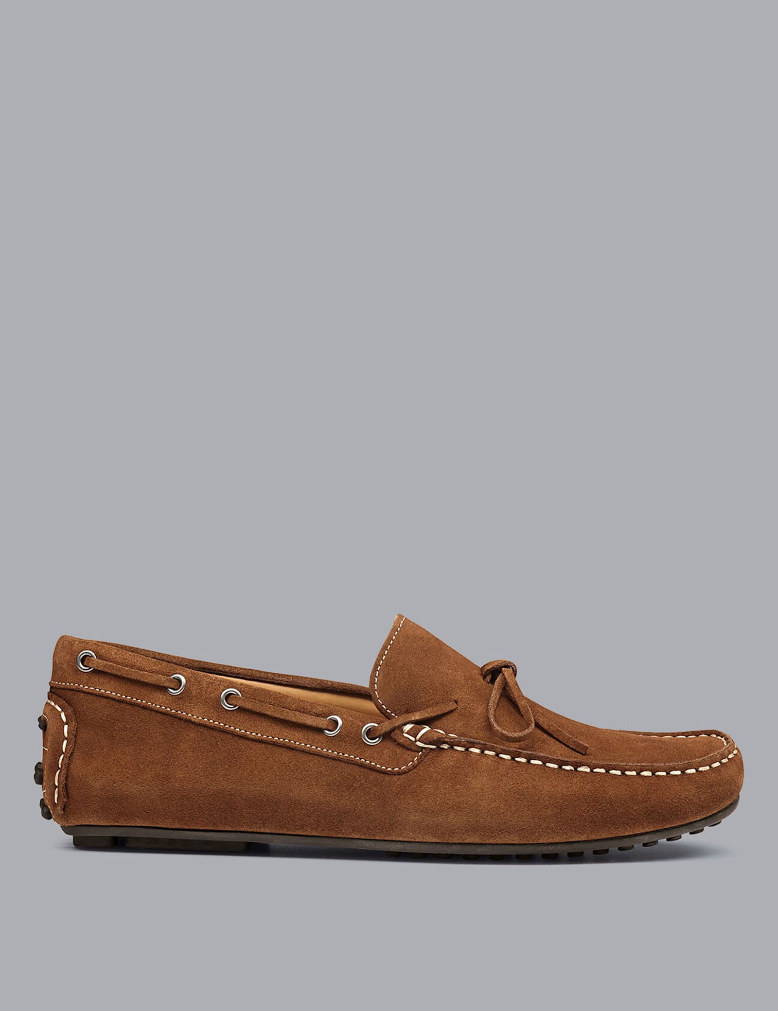 Suede Slip On Driving Loafers - image 2