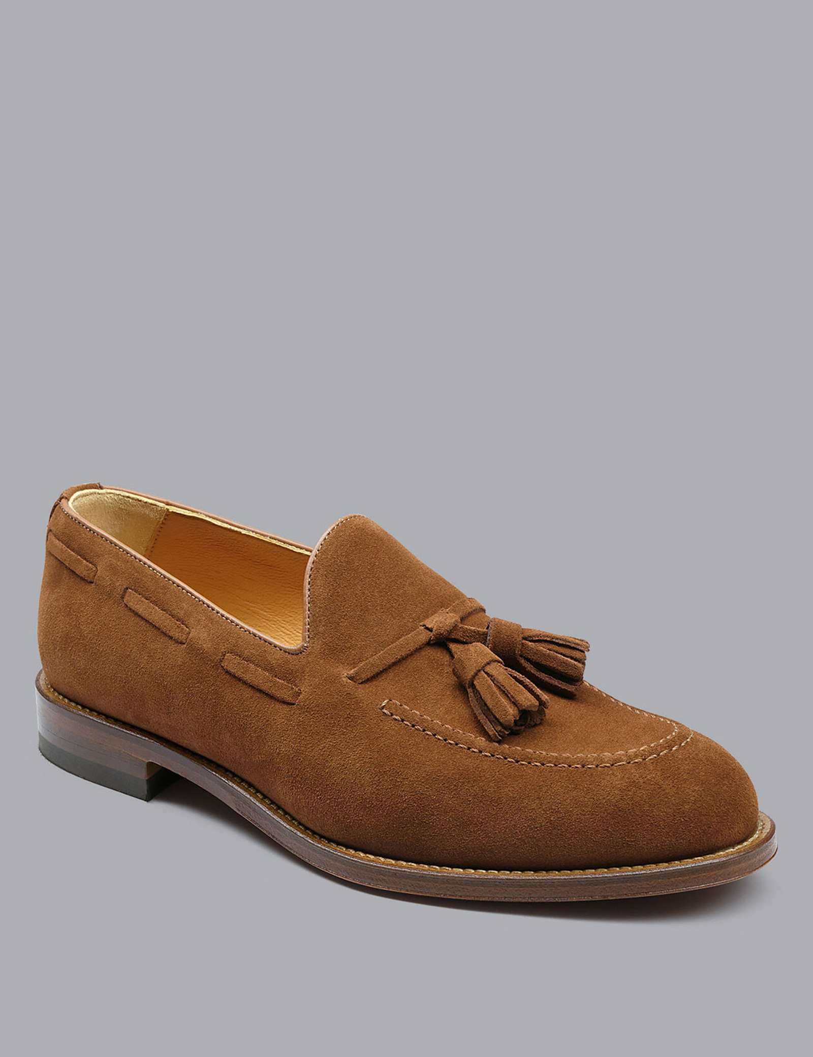 Suede Slip On Loafers - image 3