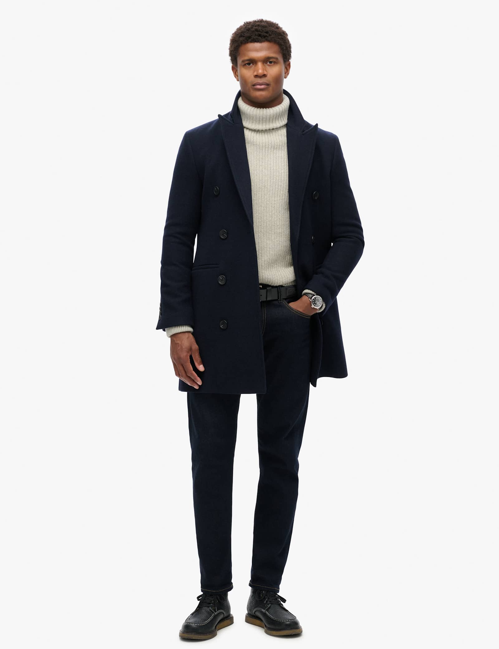 Revere Neck Overcoat - image 4