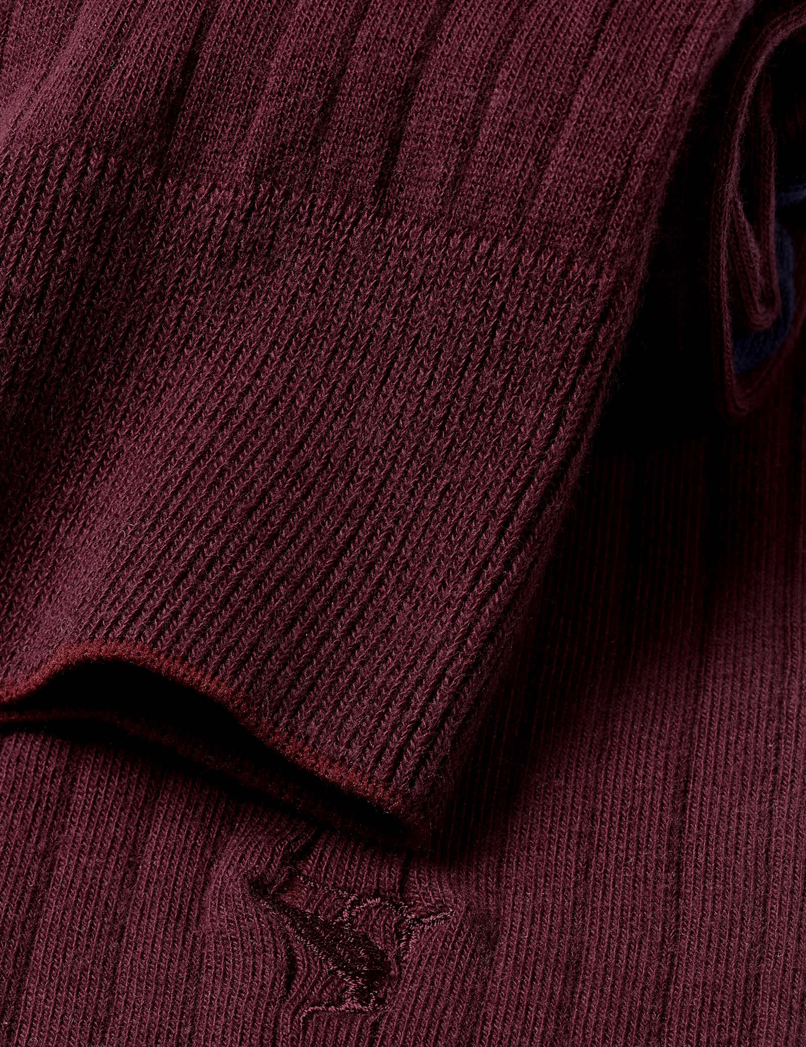 Pure Cotton Ribbed Socks - image 5