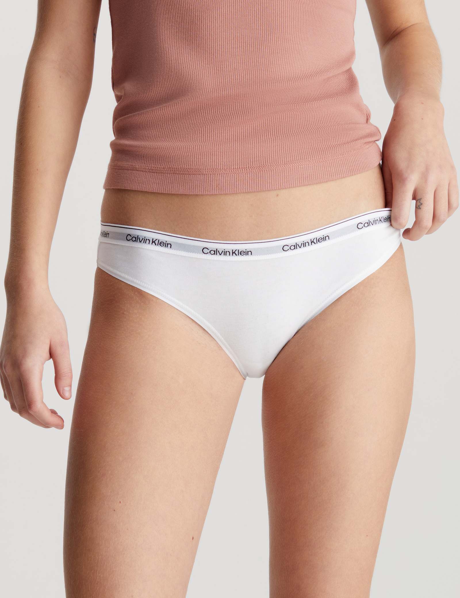 3pk Modern Logo Cotton Rich Bikini Knickers - image 1
