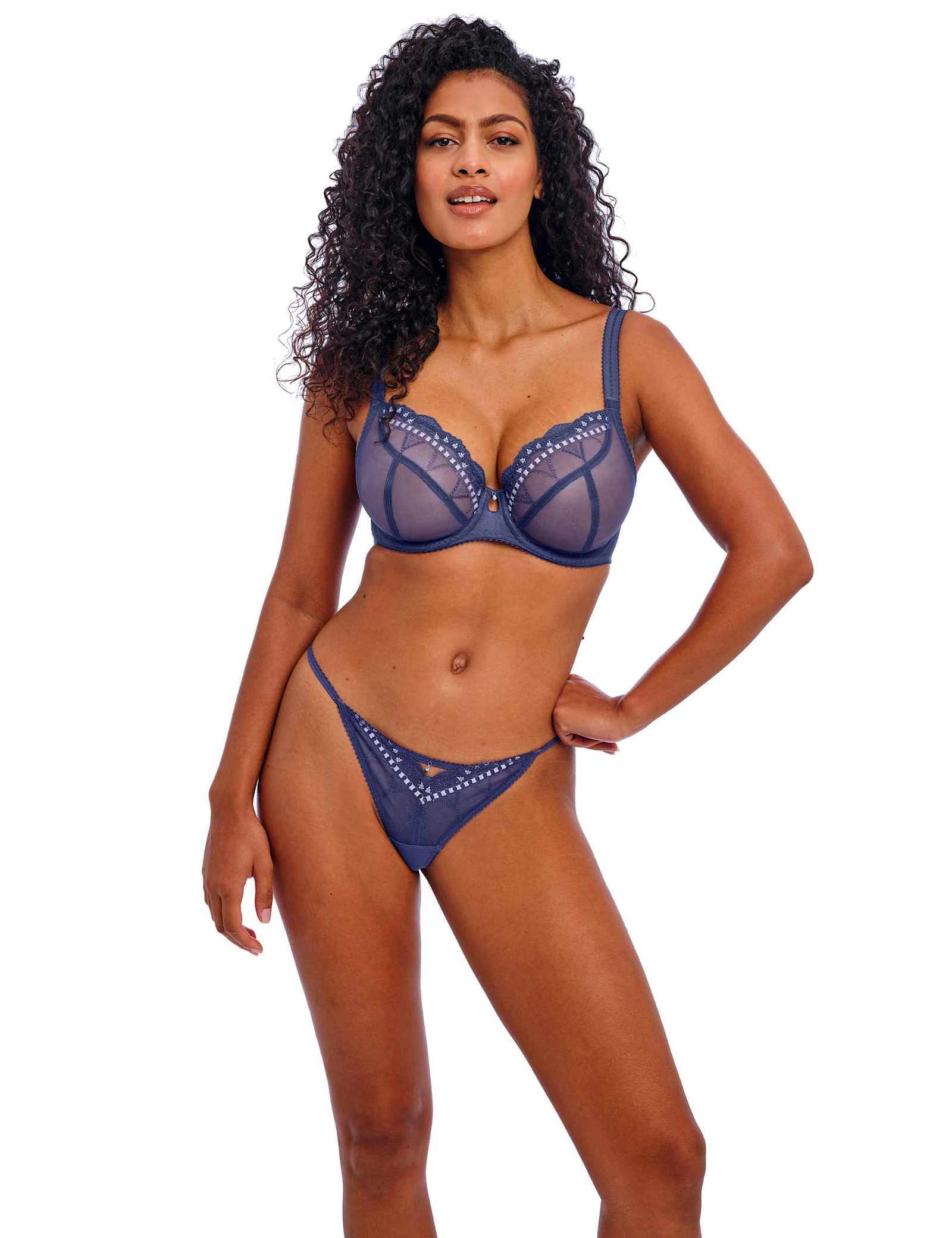 Loveland Mesh Wired Side Support Bra (D-FF) - image 4