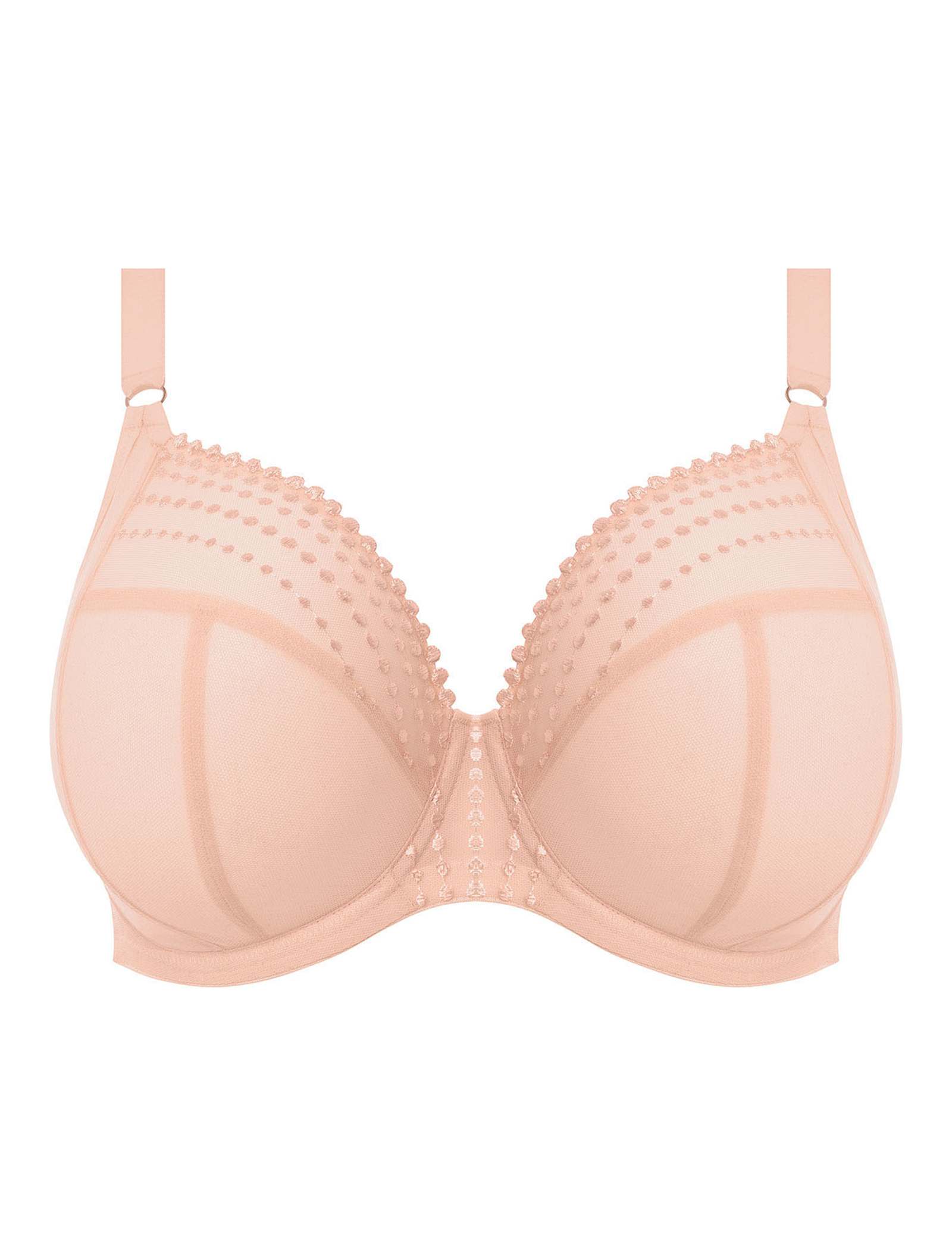 Matilda Mesh Embroidery Wired Plunge Bra DD-K - image 2