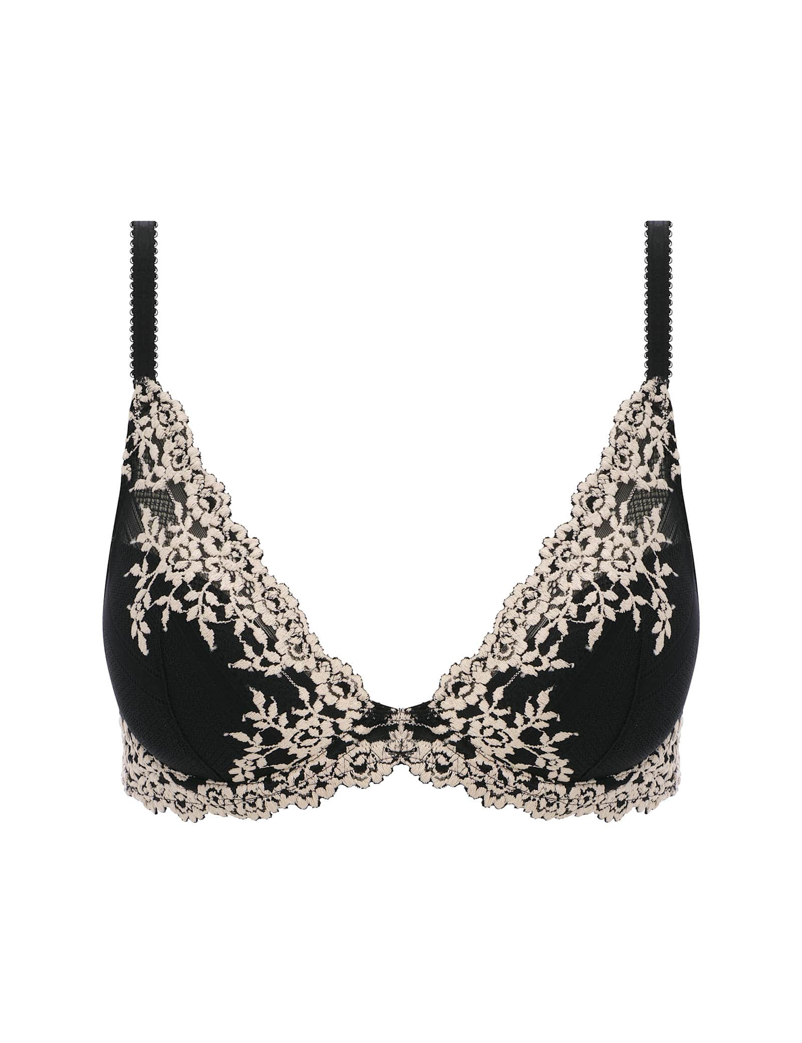 Embrace Floral Lace Wired Plunge Bra - image 1