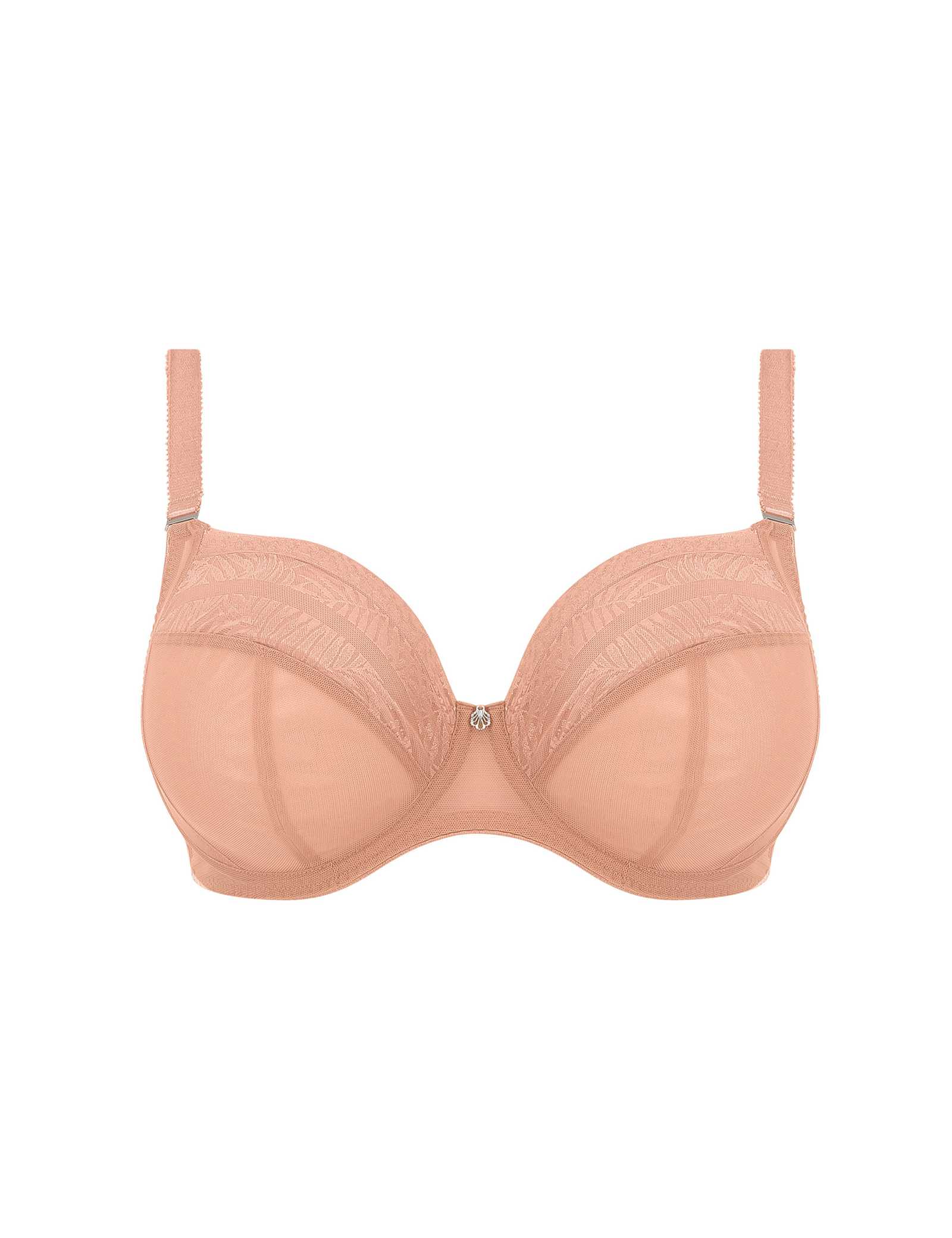 Devote Lace Wired Side Support Plunge Bra - image 1