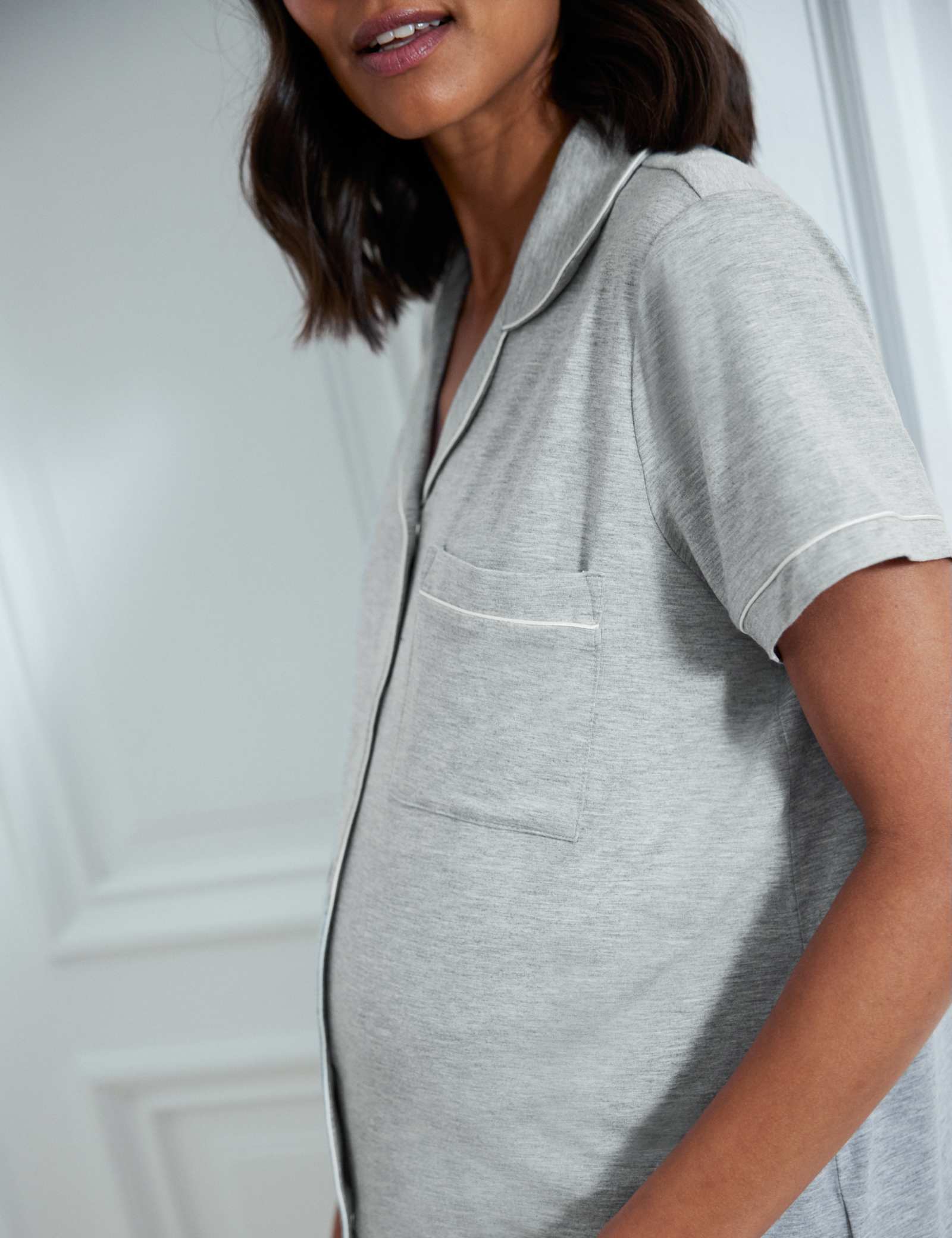Modal Rich Maternity Pyjama Set - image 5