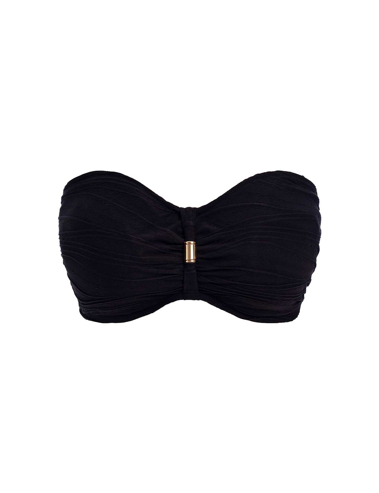 Beach Waves Wired Padded Bandeau Bikini Top - image 1