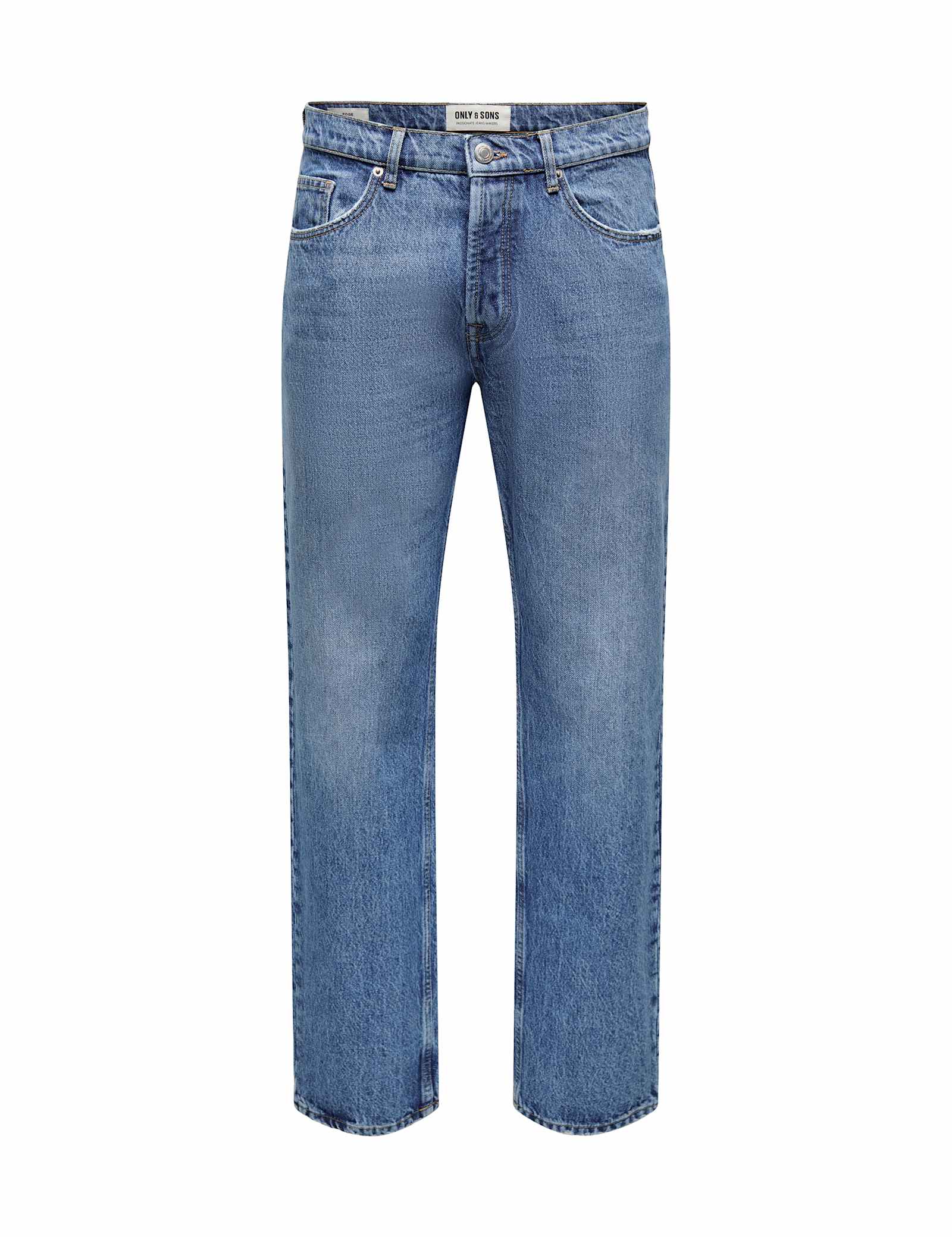 Straight Fit Pure Cotton 5 Pocket Jeans - image 1