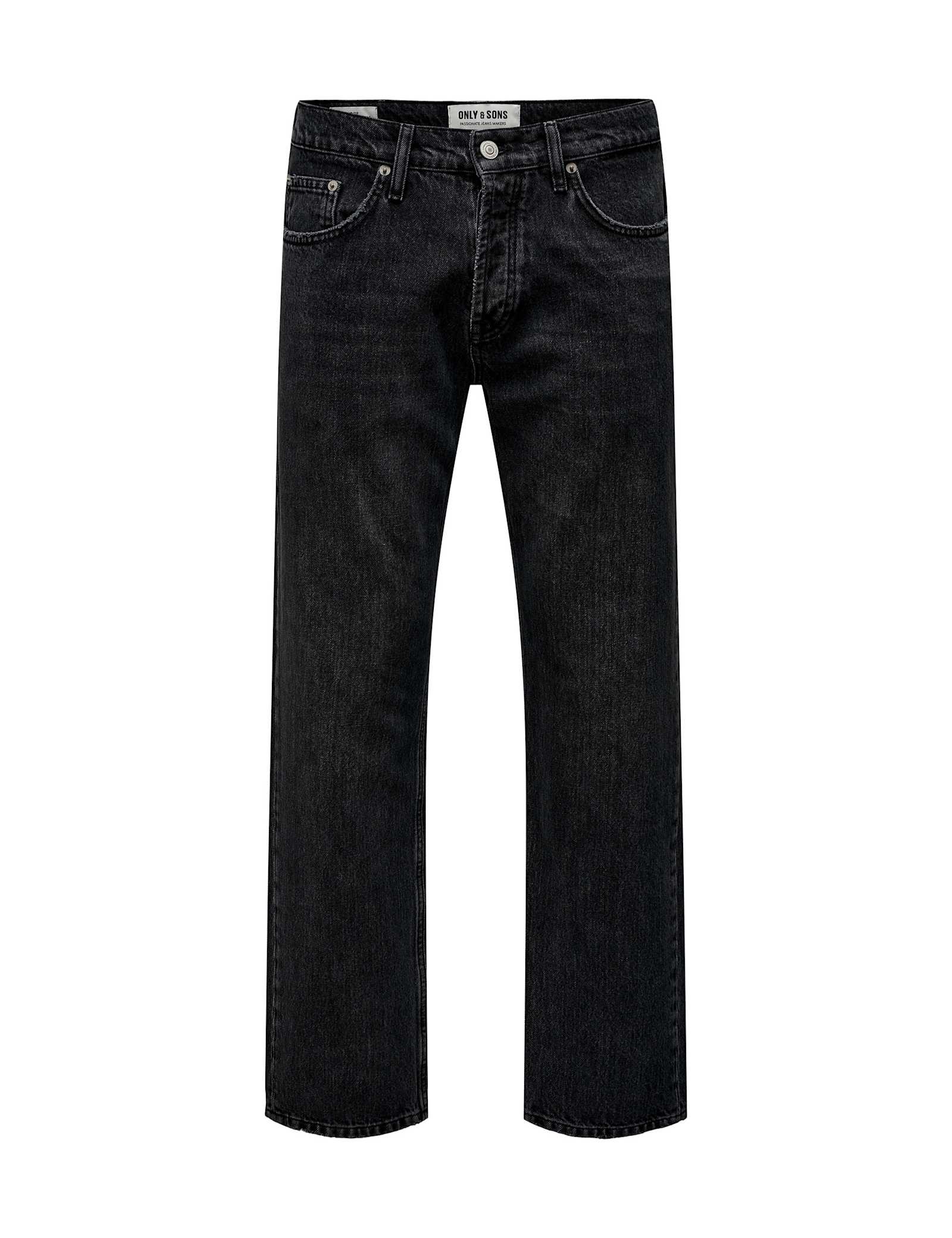 Straight Fit Pure Cotton 5 Pocket Jeans - image 1