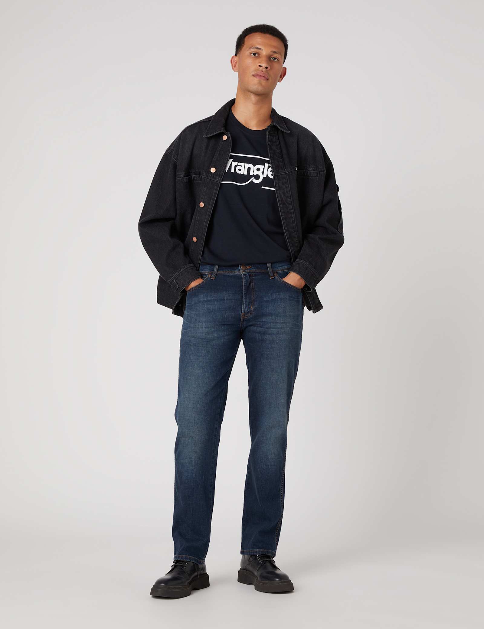 Straight Fit Texas 5 Pocket Jeans - image 5