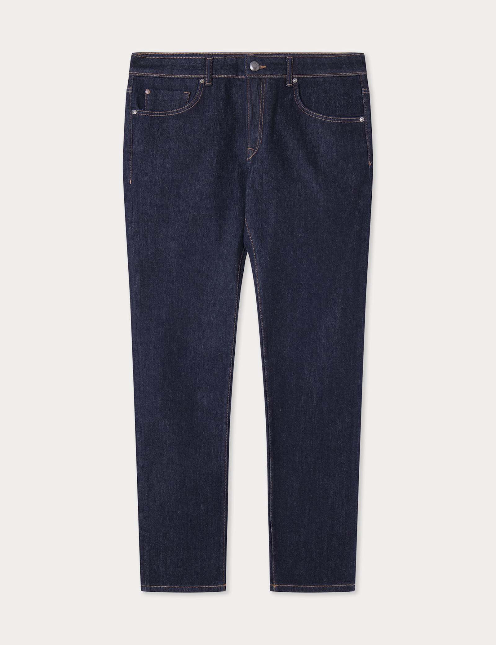 Slim Fit Pure Cotton 5 Pocket Jeans - image 2