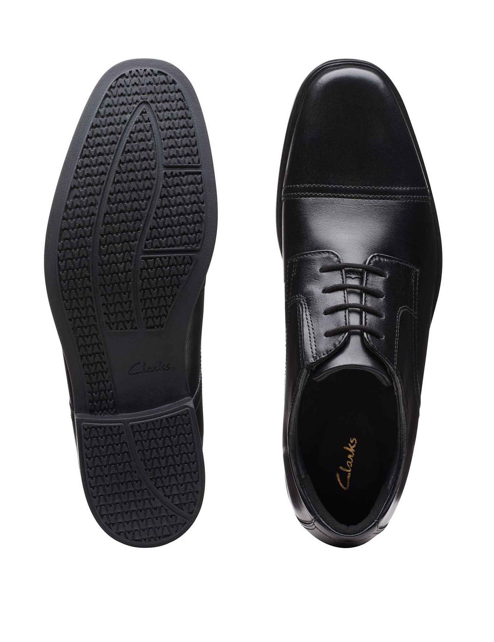 Wide Fit Leather Oxford Shoes - image 5