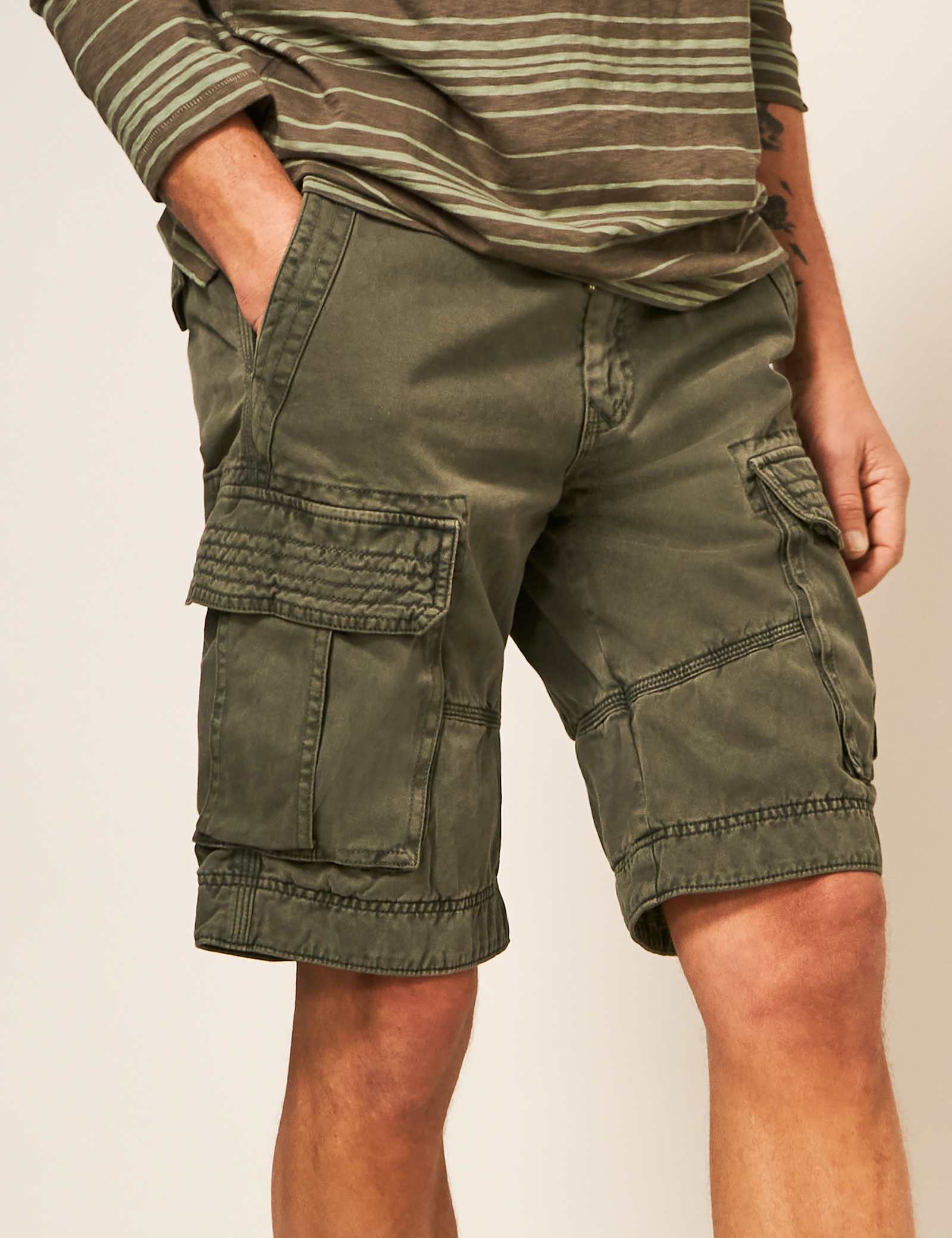Pure Cotton Cargo Shorts - image 5