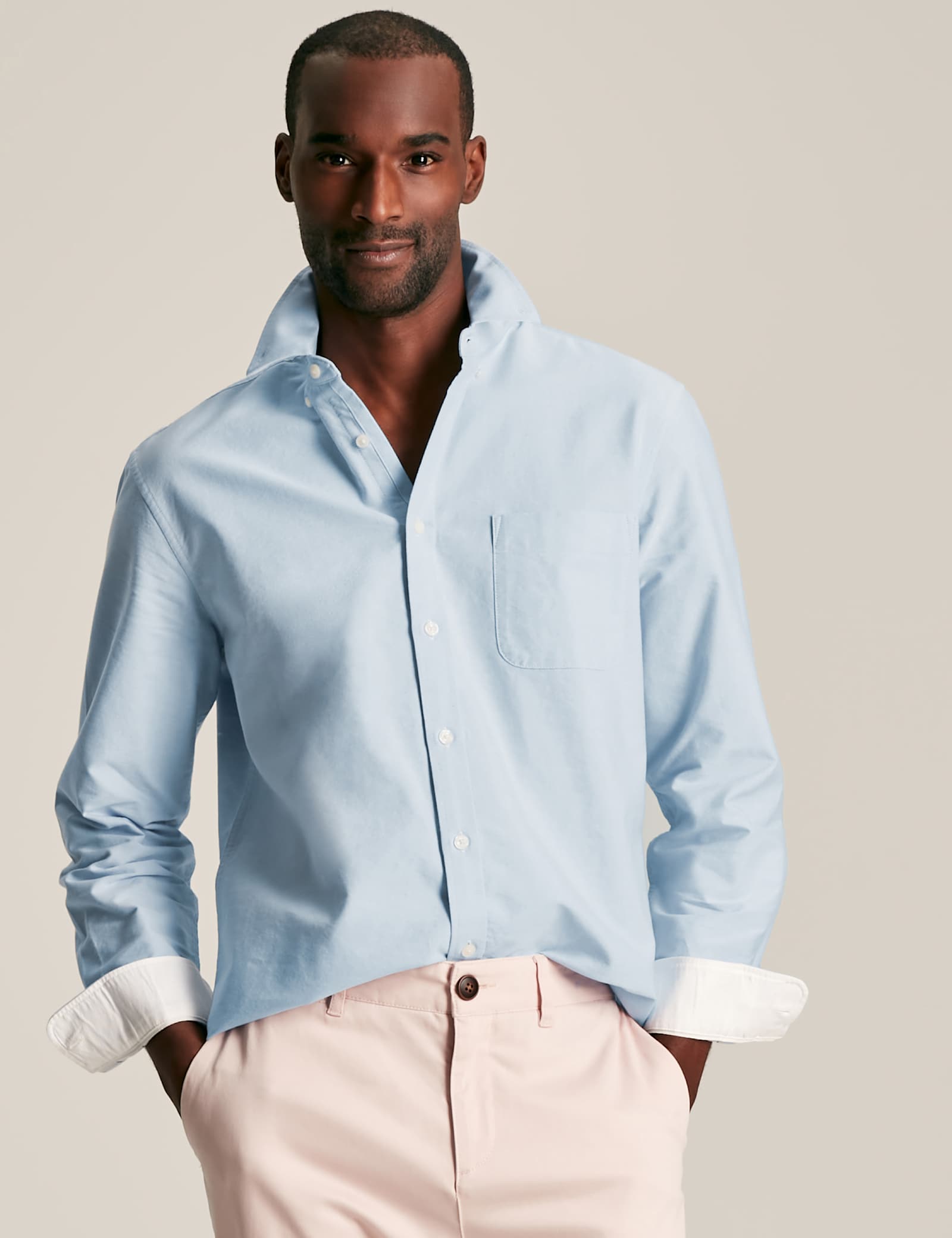 Pure Cotton Oxford Shirt - image 3