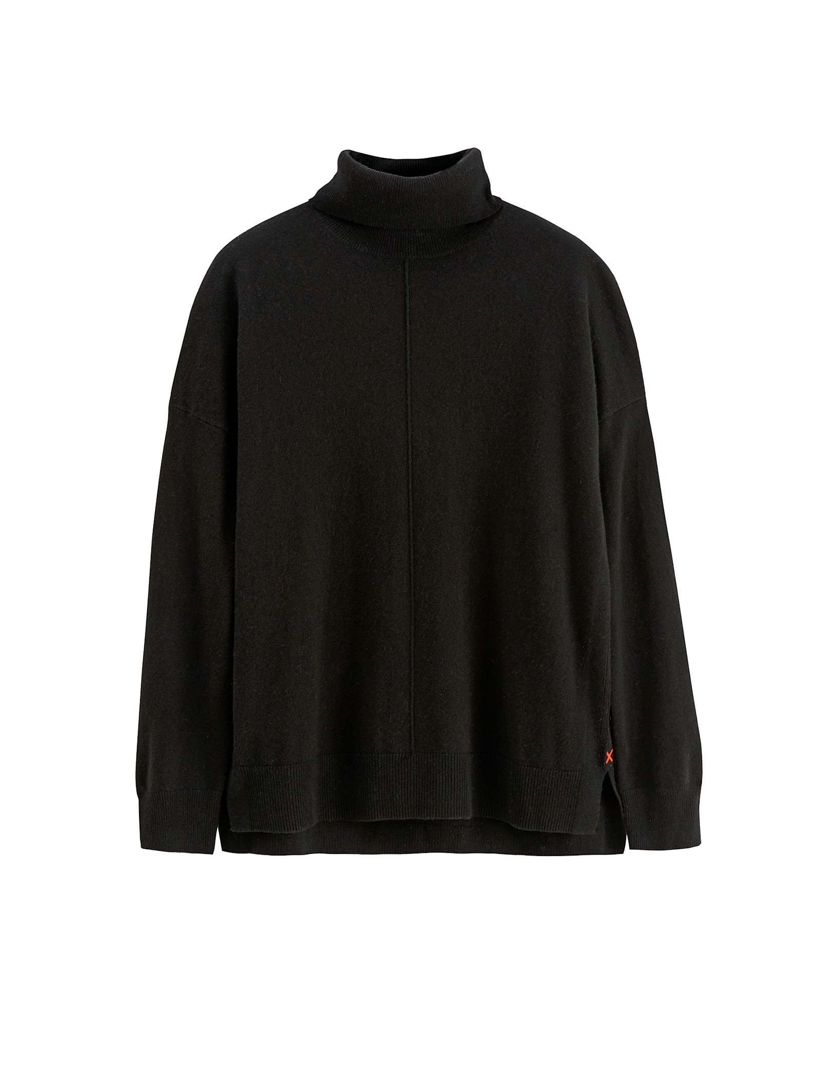 Wool Rich with Cashmere Roll Neck Relaxed Jumper - image 1