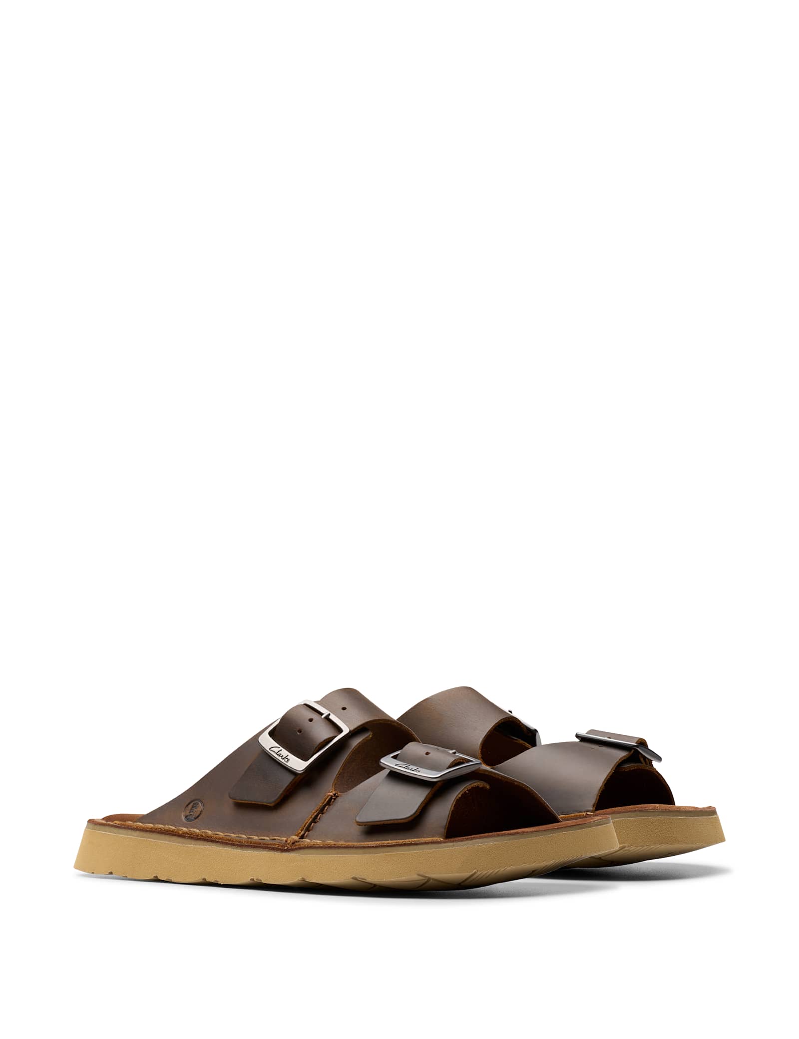 Leather Slip-On Sandals - image 5