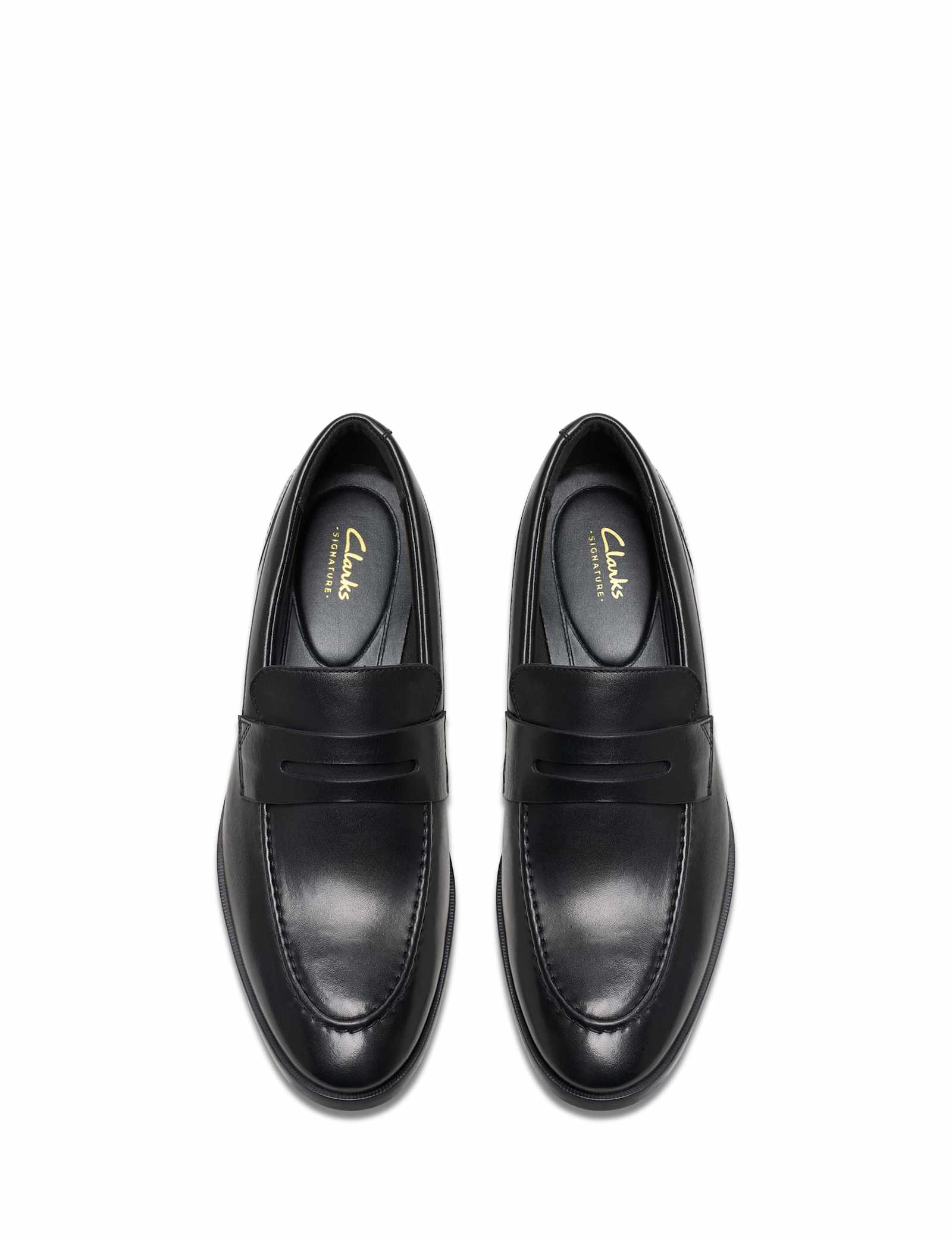 Leather Slip-On Brogues - image 4