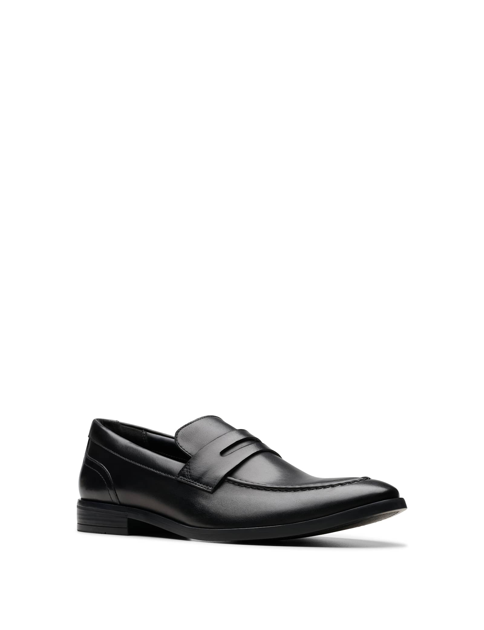 Leather Slip-On Brogues - image 3