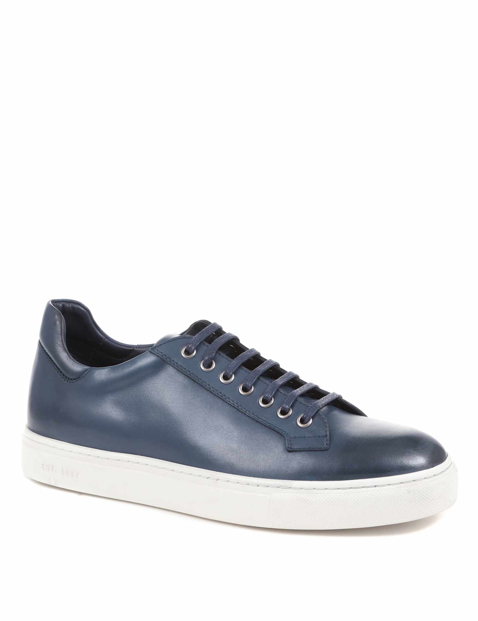 Leather Lace-Up Trainers - image 4
