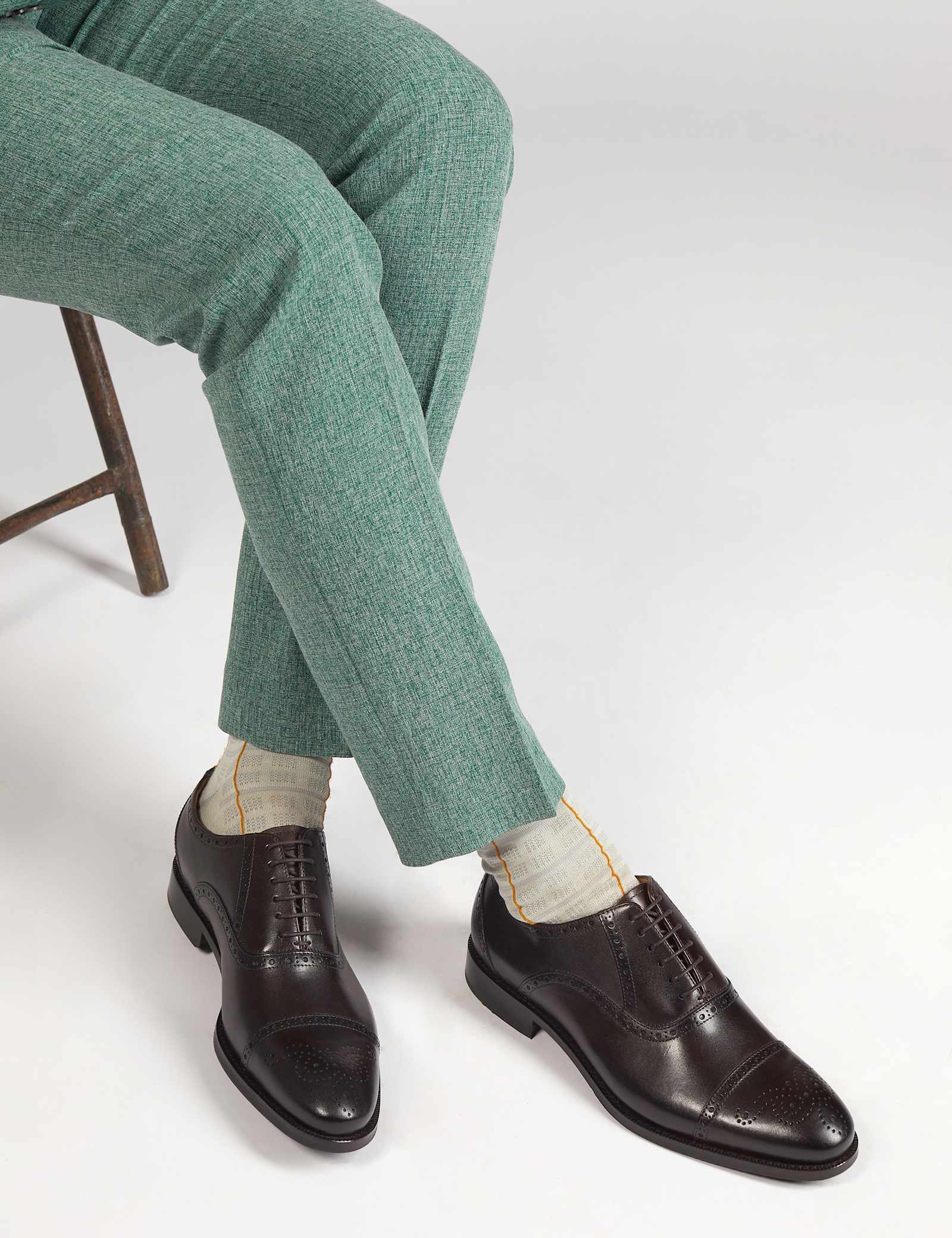 Leather Brogues - image 3