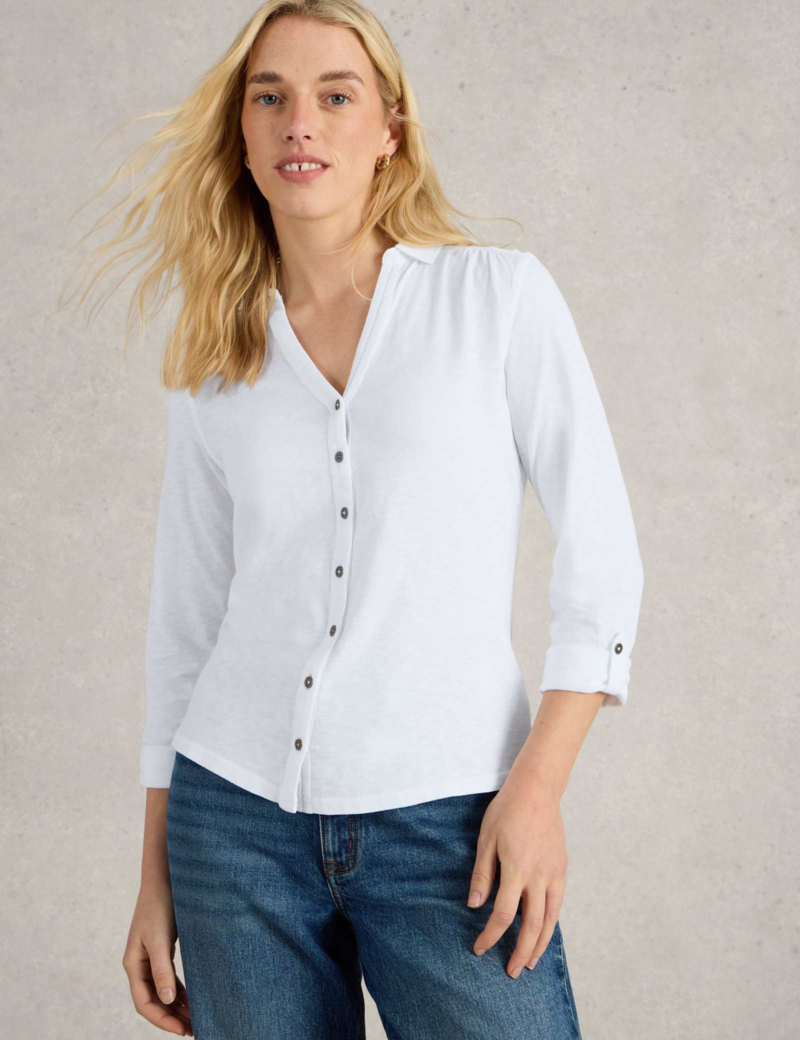 Pure Cotton Long Sleeve Shirt - image 4