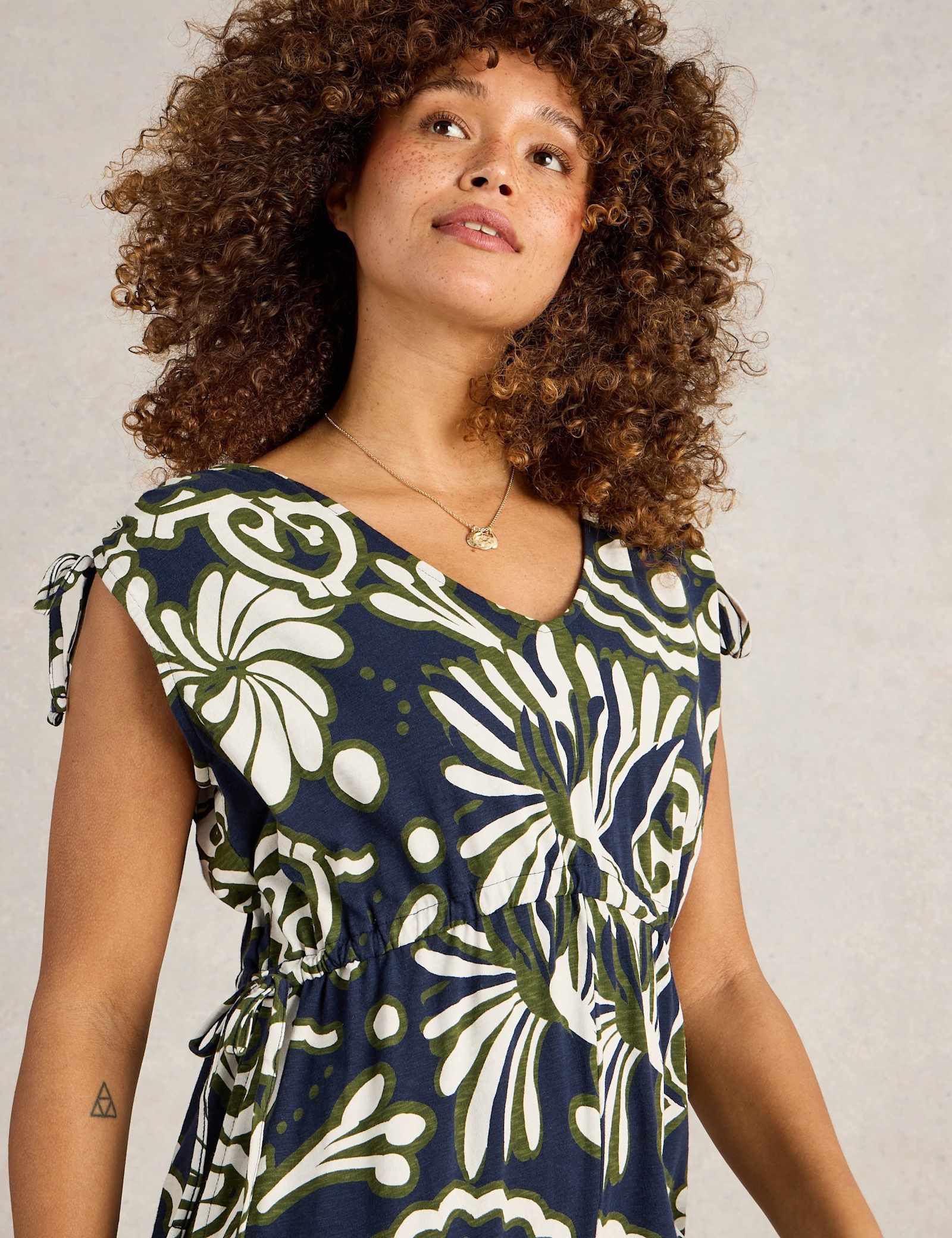 Pure Cotton Jersey Printed Jumpsuit - image 5