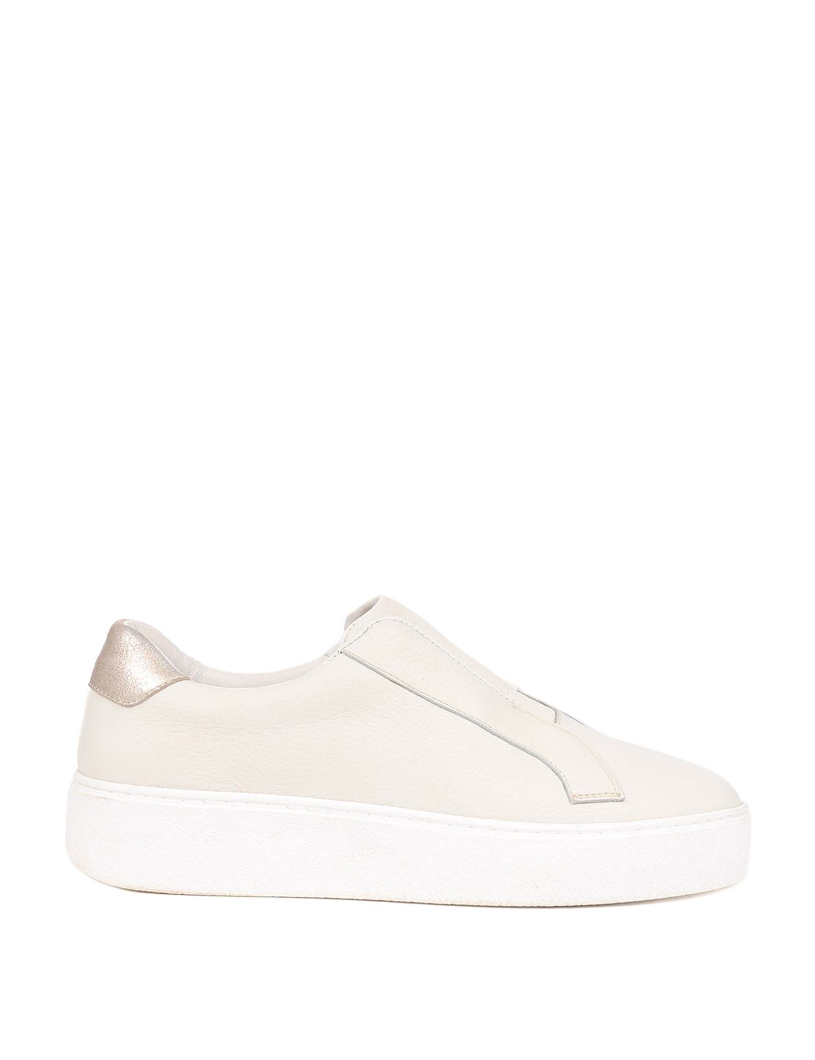 Leather Slip On Platform Trainers - image 2