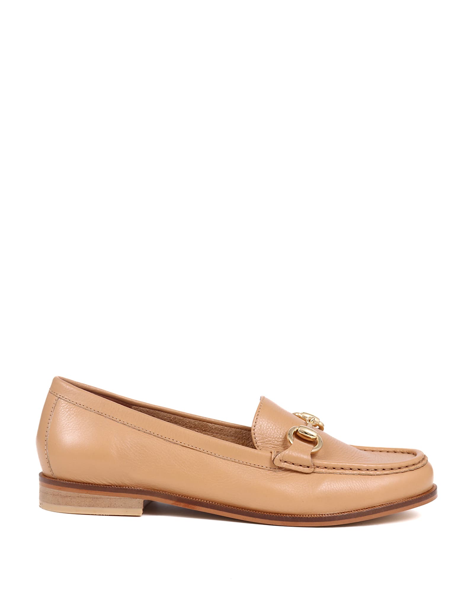 Leather Trim Slip On Loafers - image 1