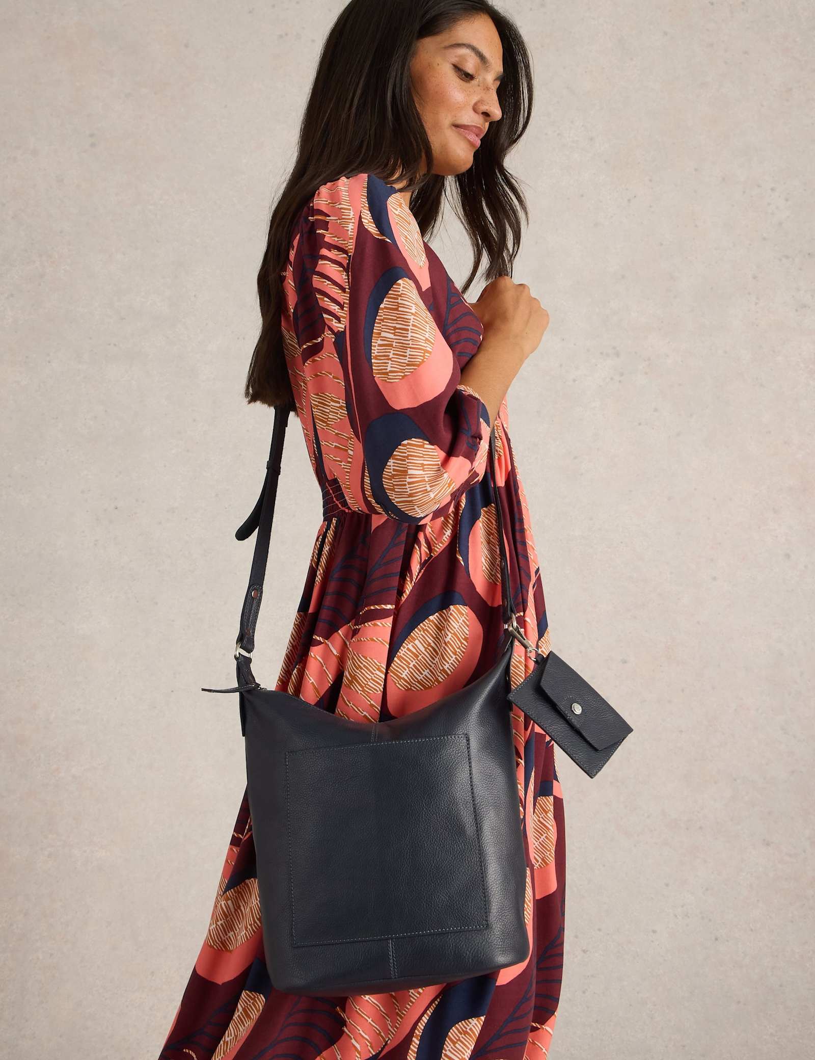 Leather Cross Body Bag - image 2