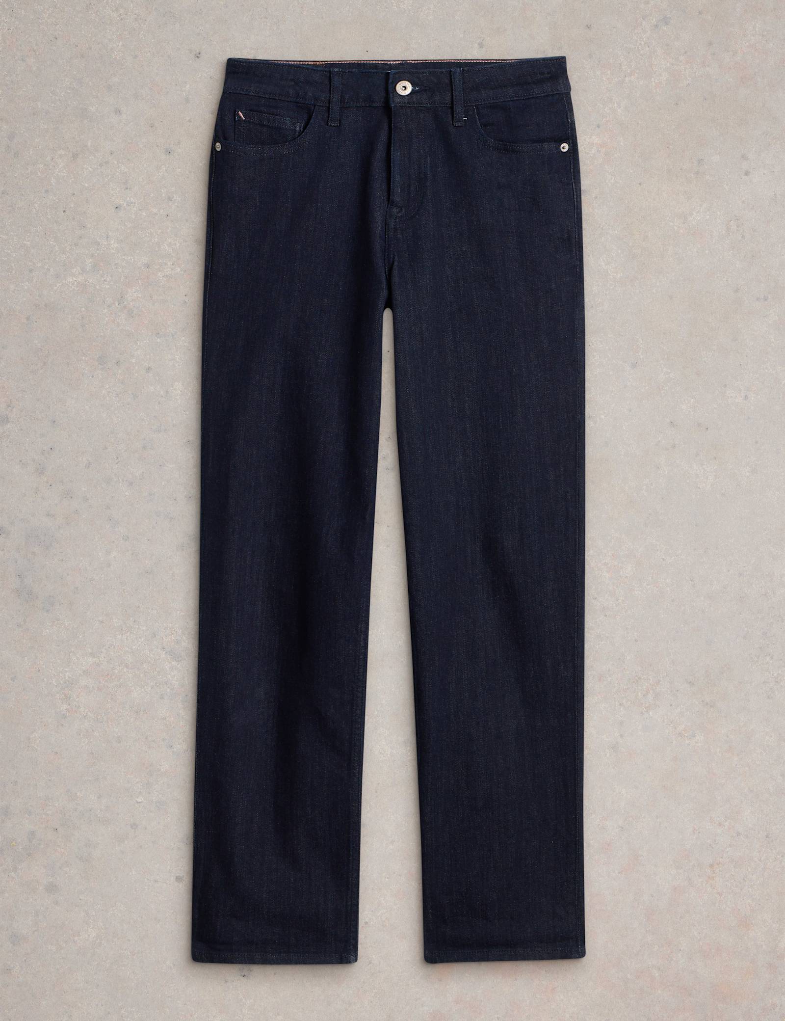 High Waisted Straight Leg Jeans - image 1