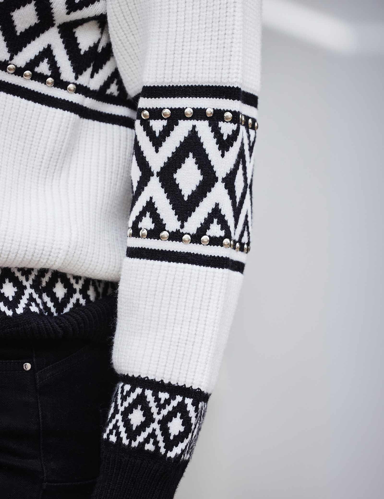 Detailed Roll Neck Jumper - image 4