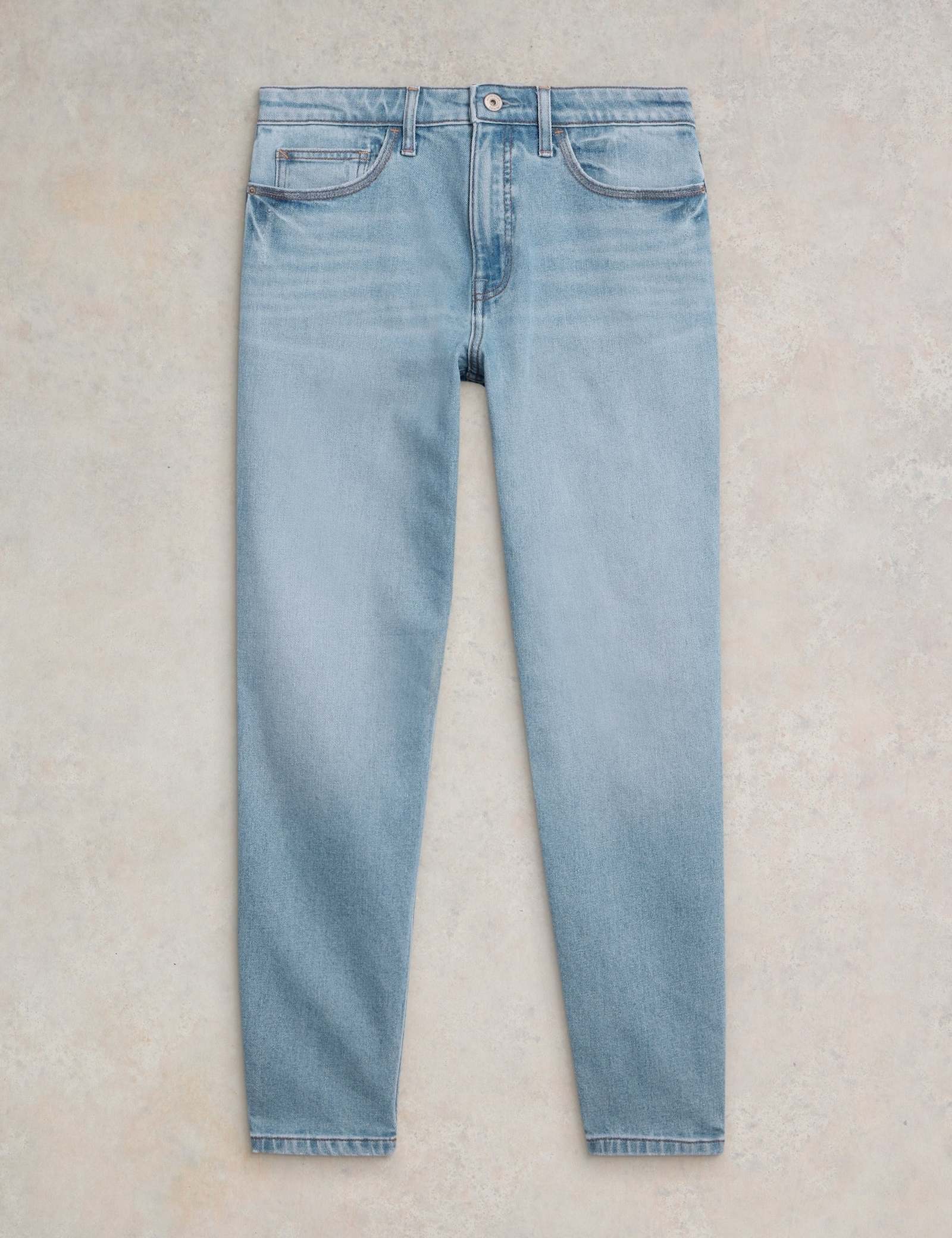 Freya Mid Rise Straight Leg Jeans - image 1