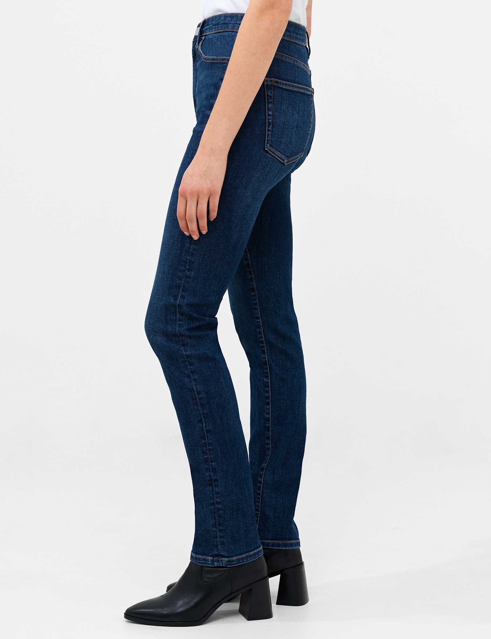 High Waisted Slim Fit Jeans - image 3