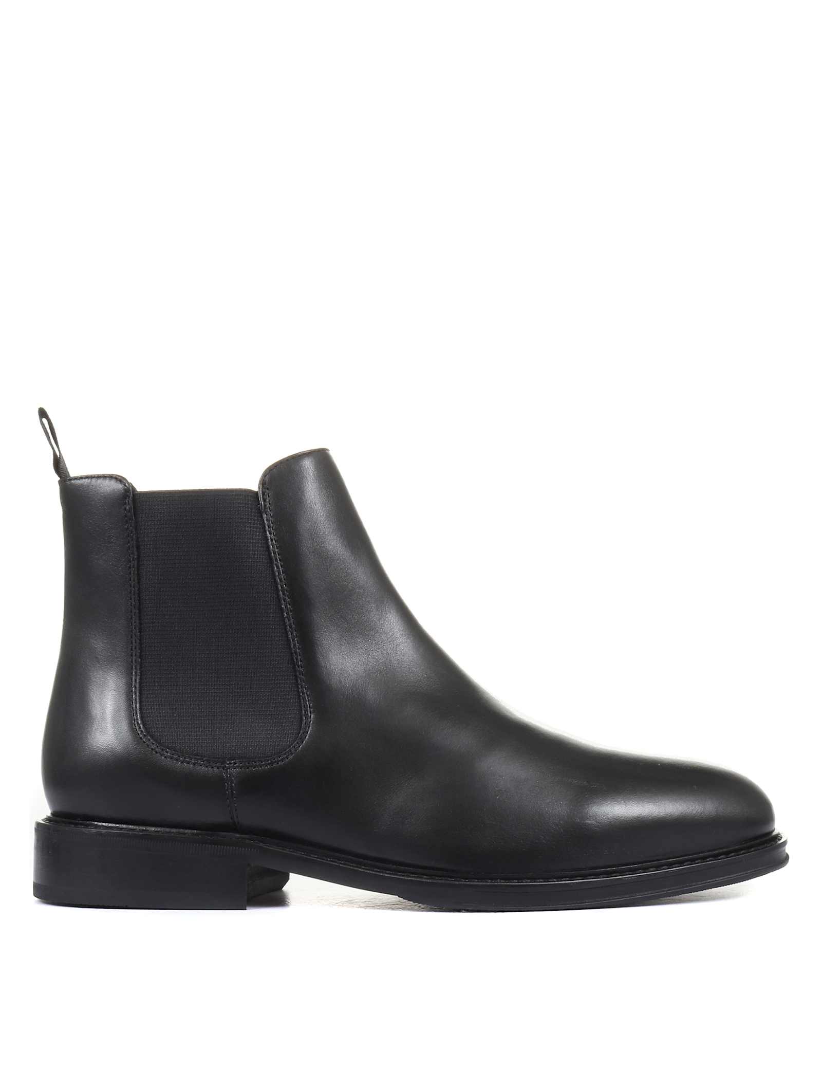 Leather Pull-On Chelsea Boots - image 4