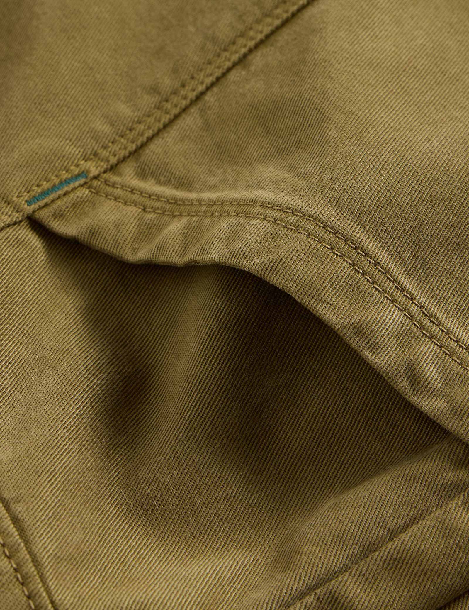 Cotton Blend Trousers - image 5