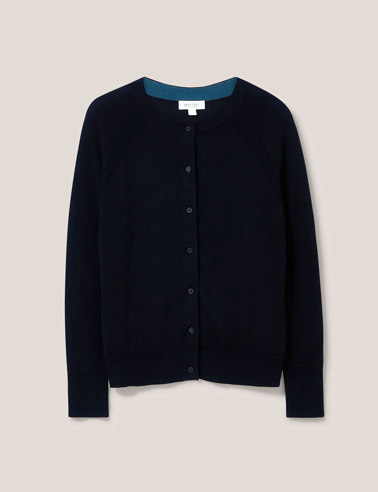 Pure Cotton Crew Neck Cardigan - image 1