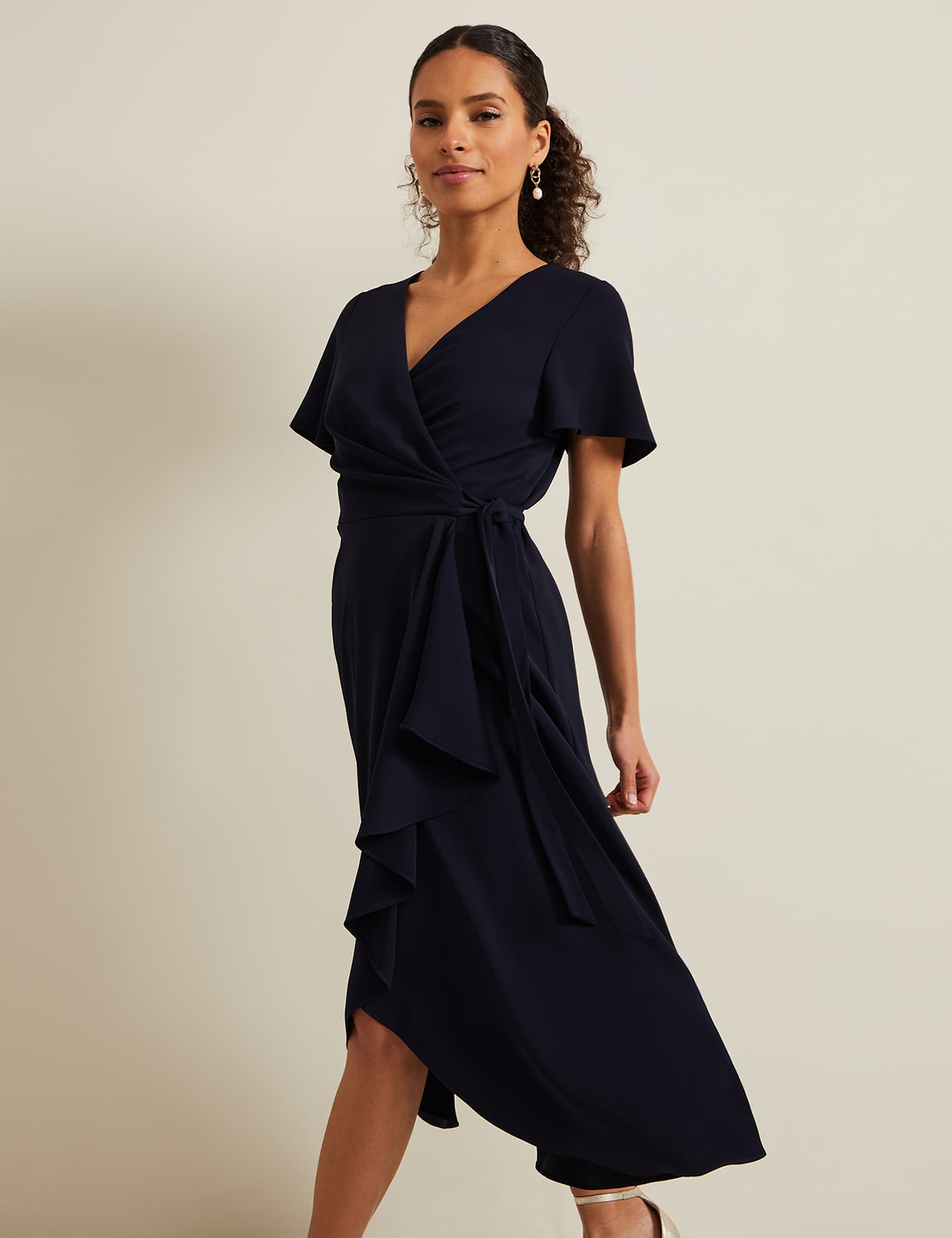 Midi Wrap Dress - image 4