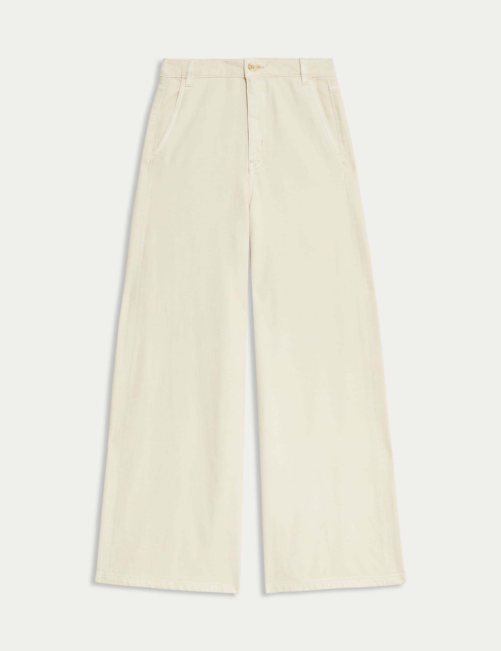Cotton Rich Palazzo Trousers - CY