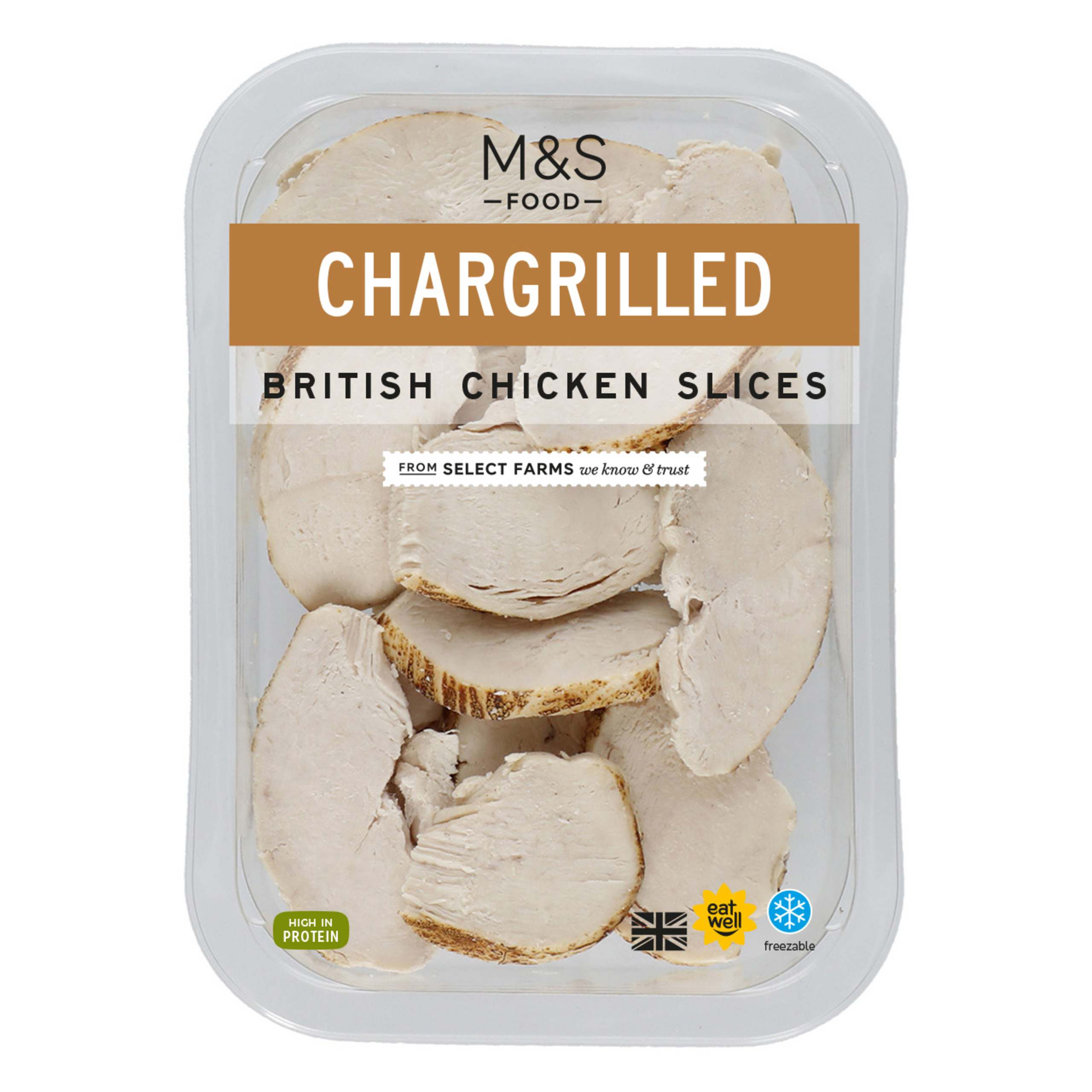 Chargrilled British Chicken Slices 1 of 1