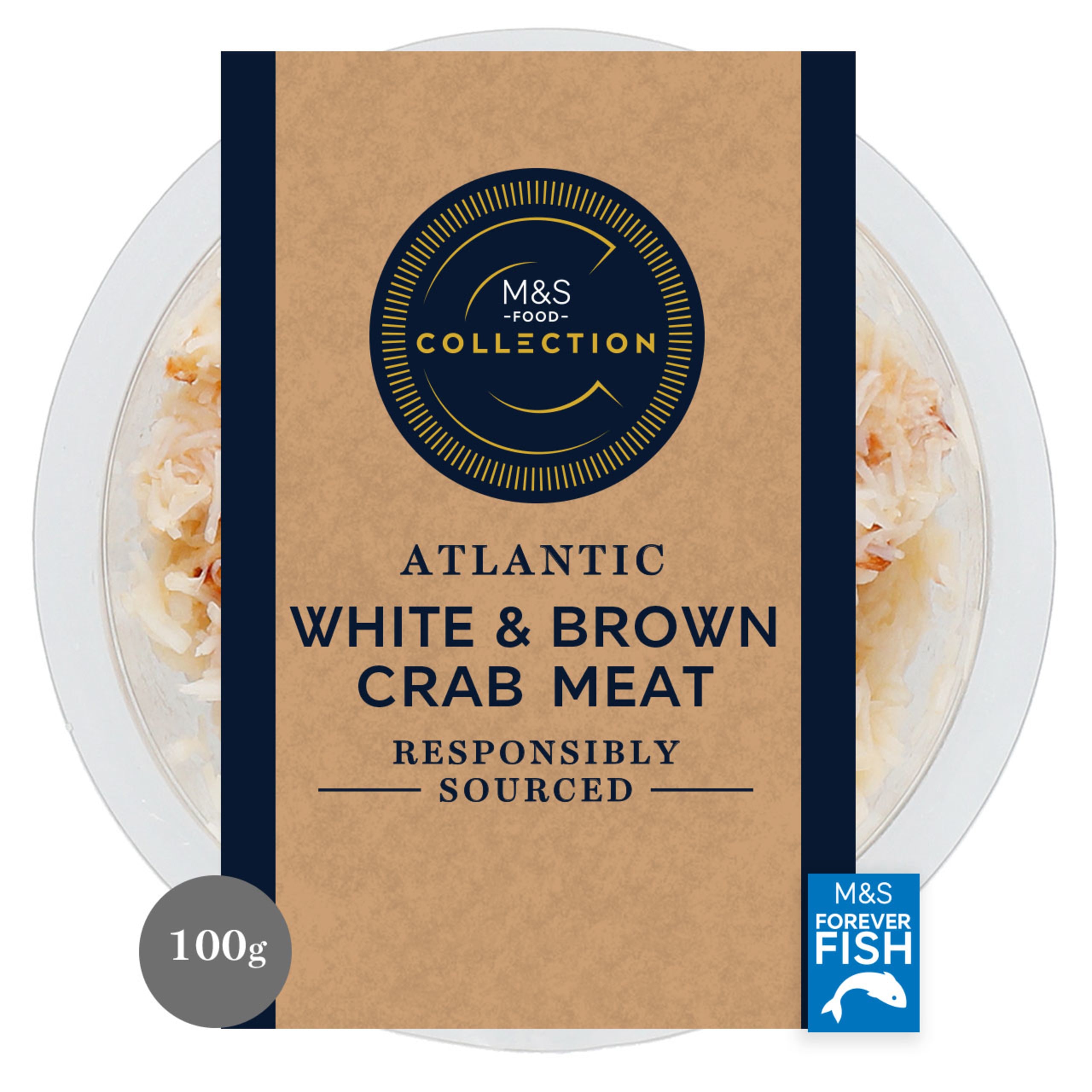 Atlantic White & Brown Crab Meat 1 of 1