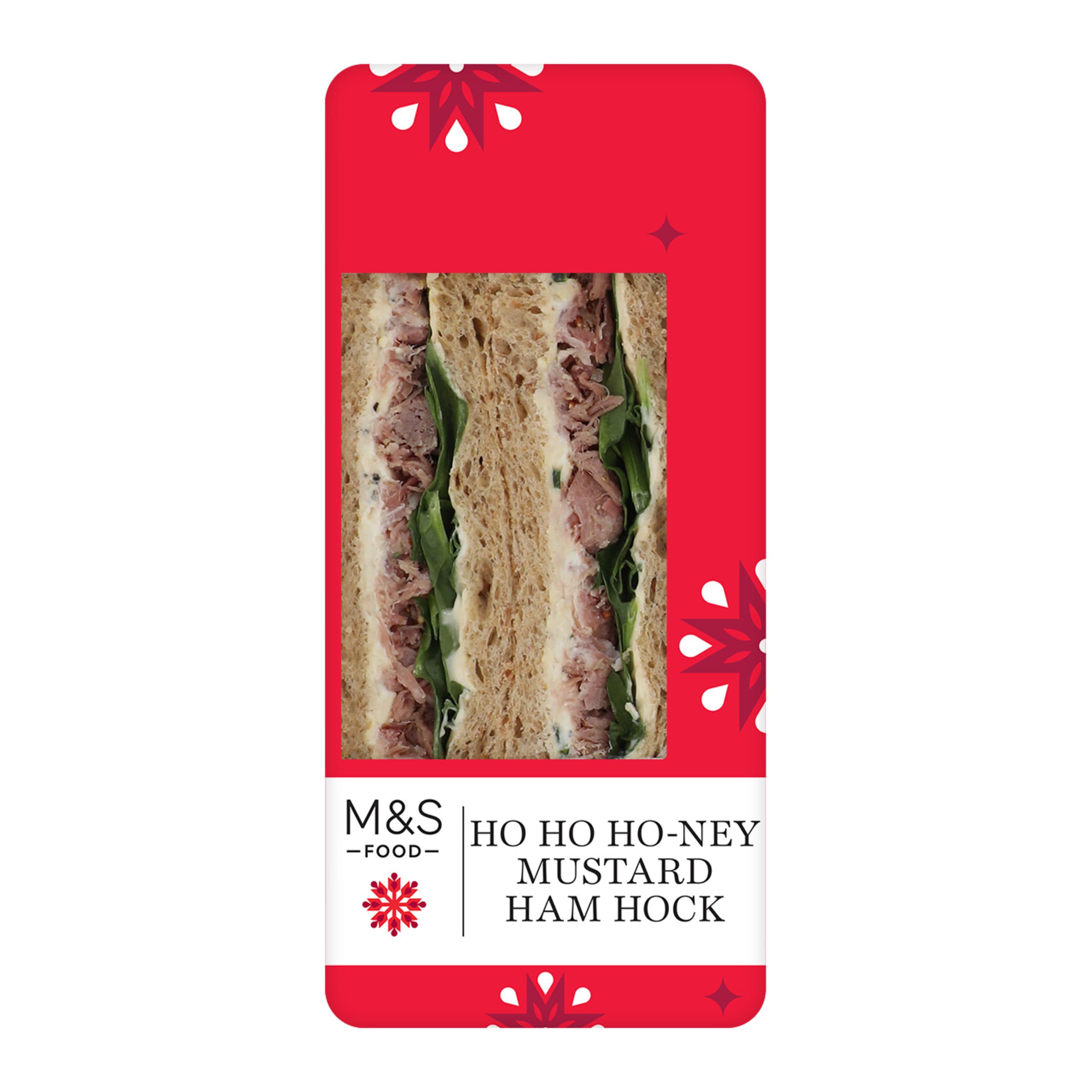 Ho Ho Ho-Ney Mustard Ham Hock Sandwich 1 of 2