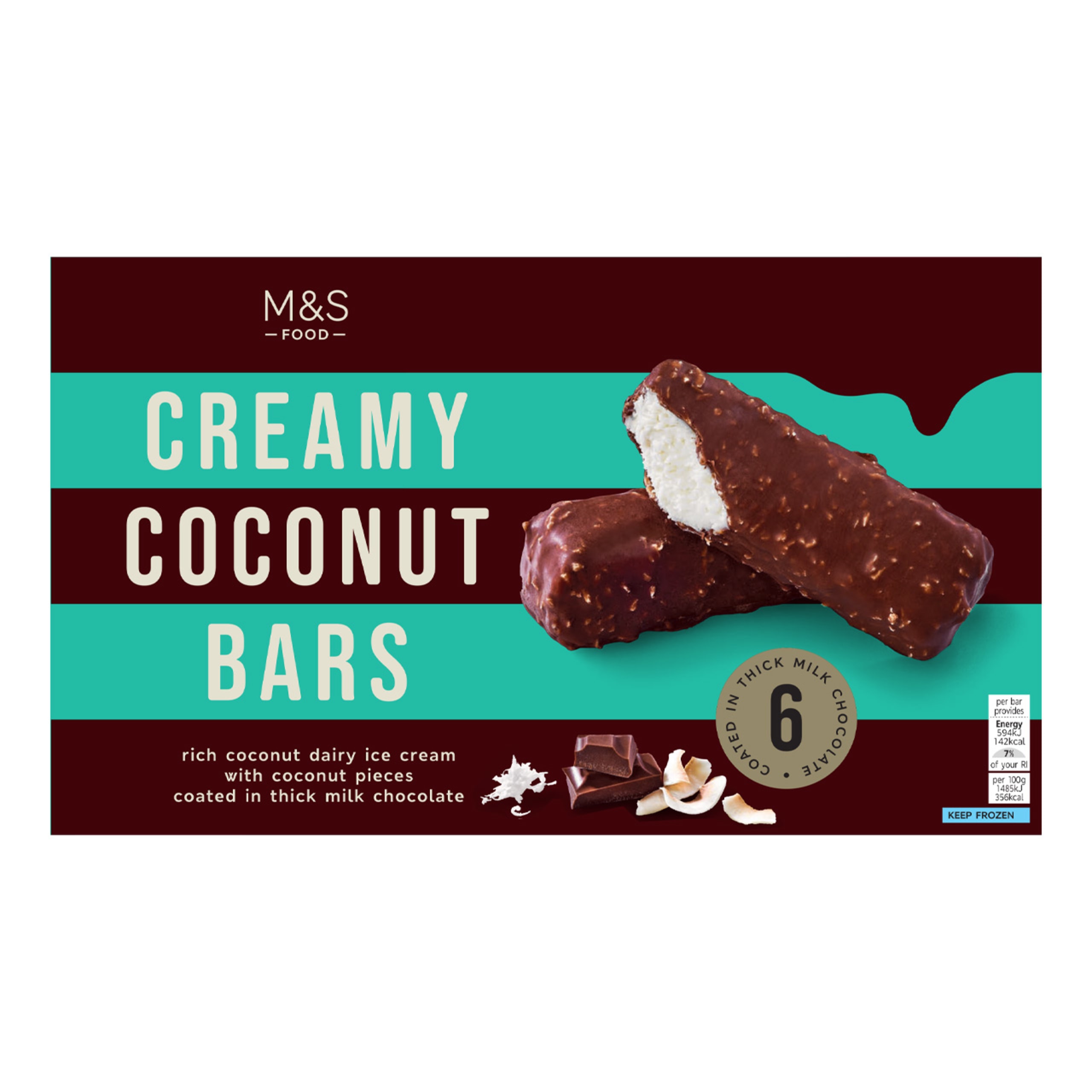 Creamy Coconut Bars 1 of 1