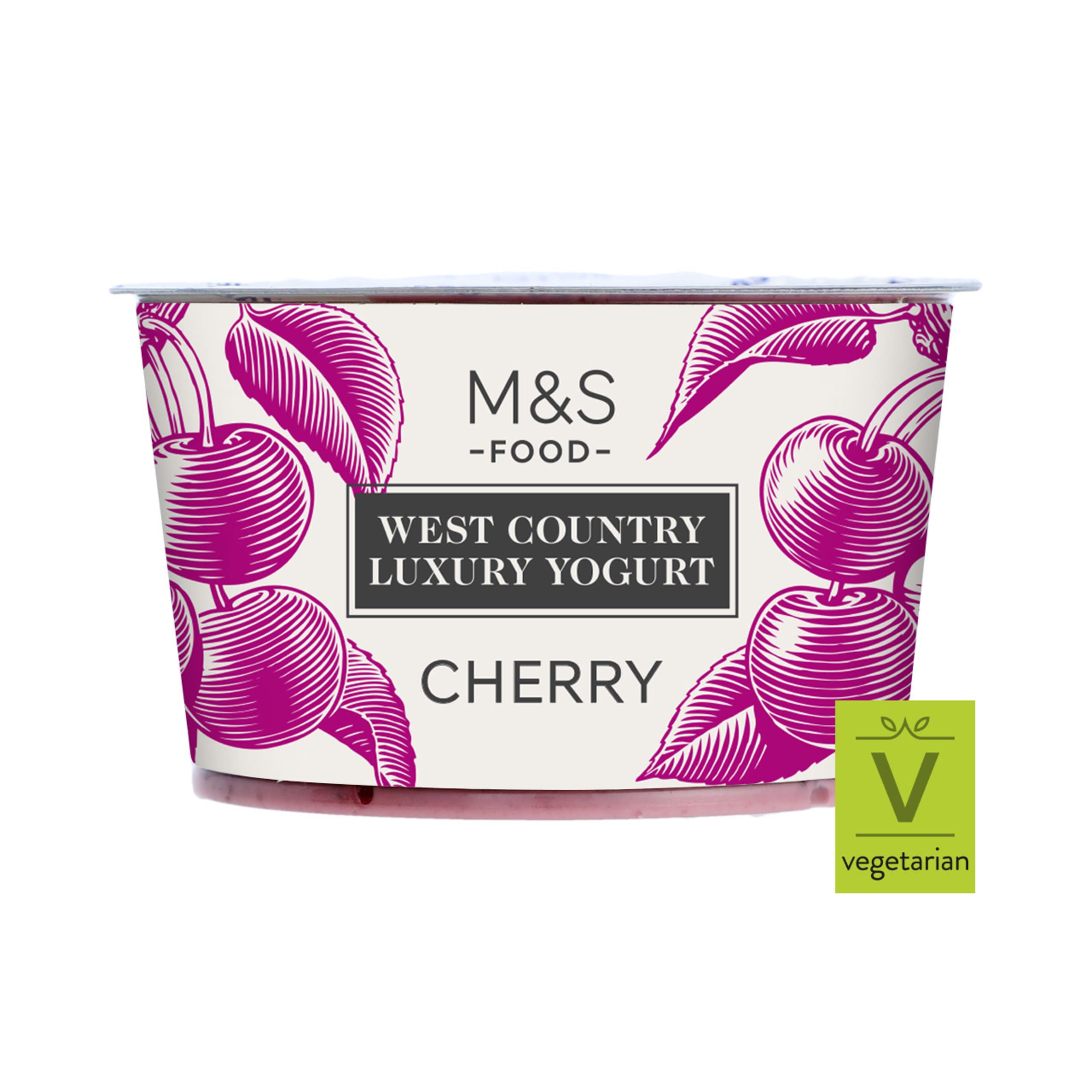 West Country Cherry Luxury Yogurt 1 of 1