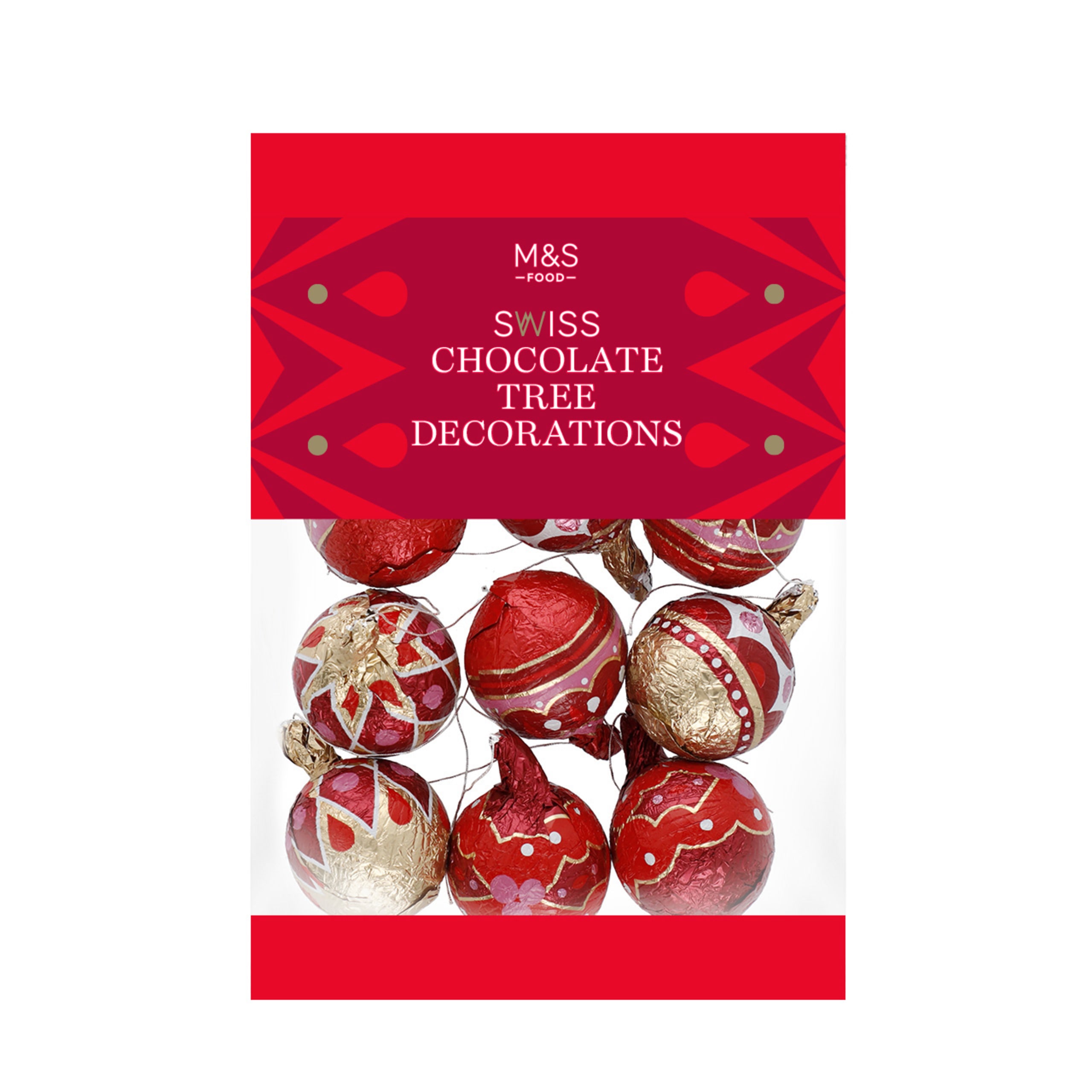 Swiss Chocolate Tree Decorations 1 of 1