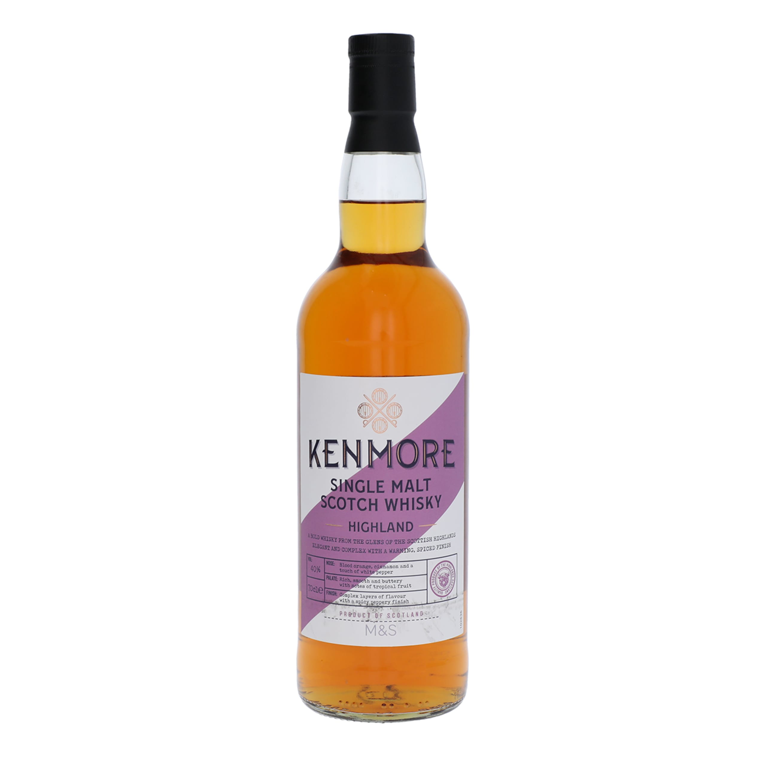 Kenmore Highland Single Malt Scotch Whisky 1 of 2