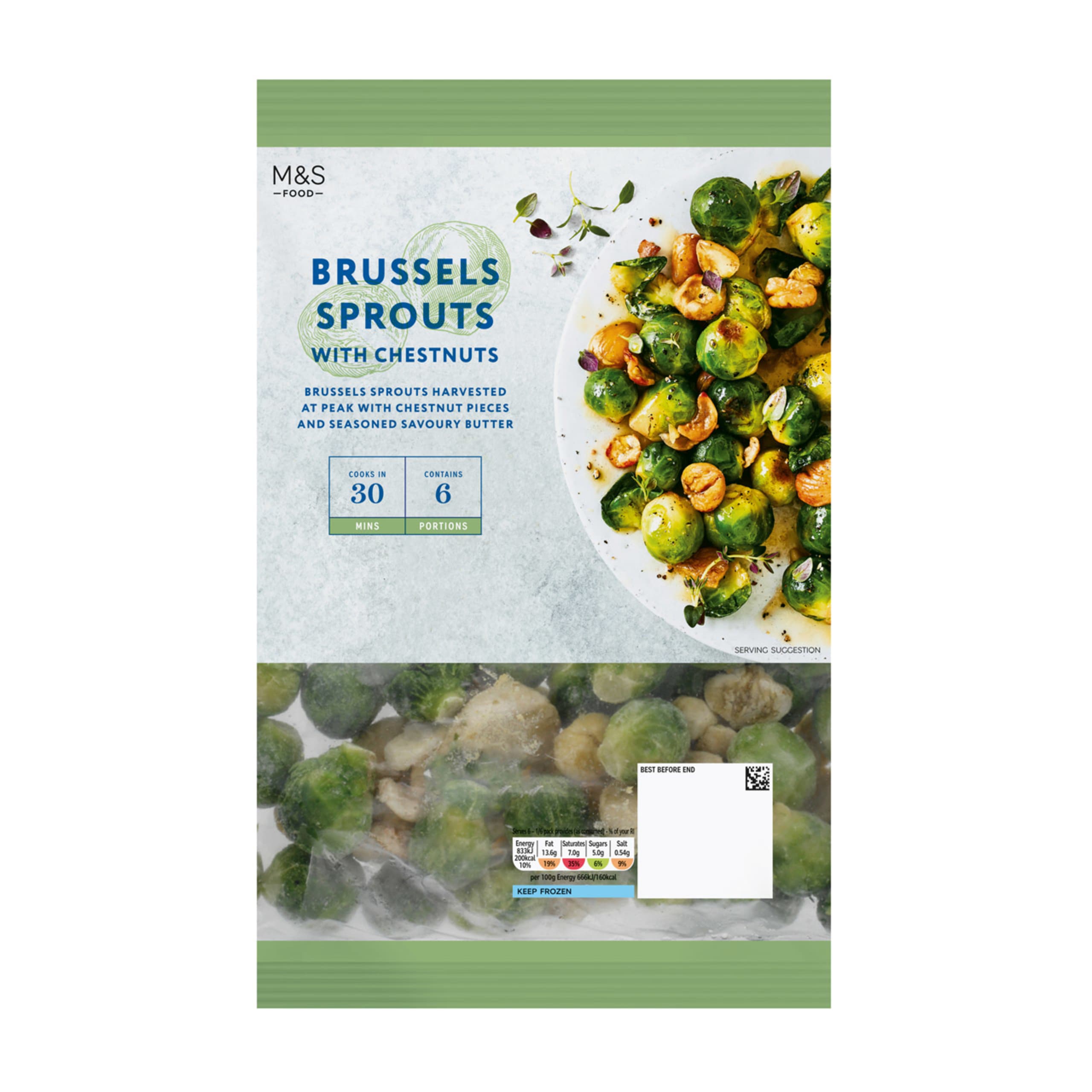 Brussels Sprouts with Chestnuts 1 of 1