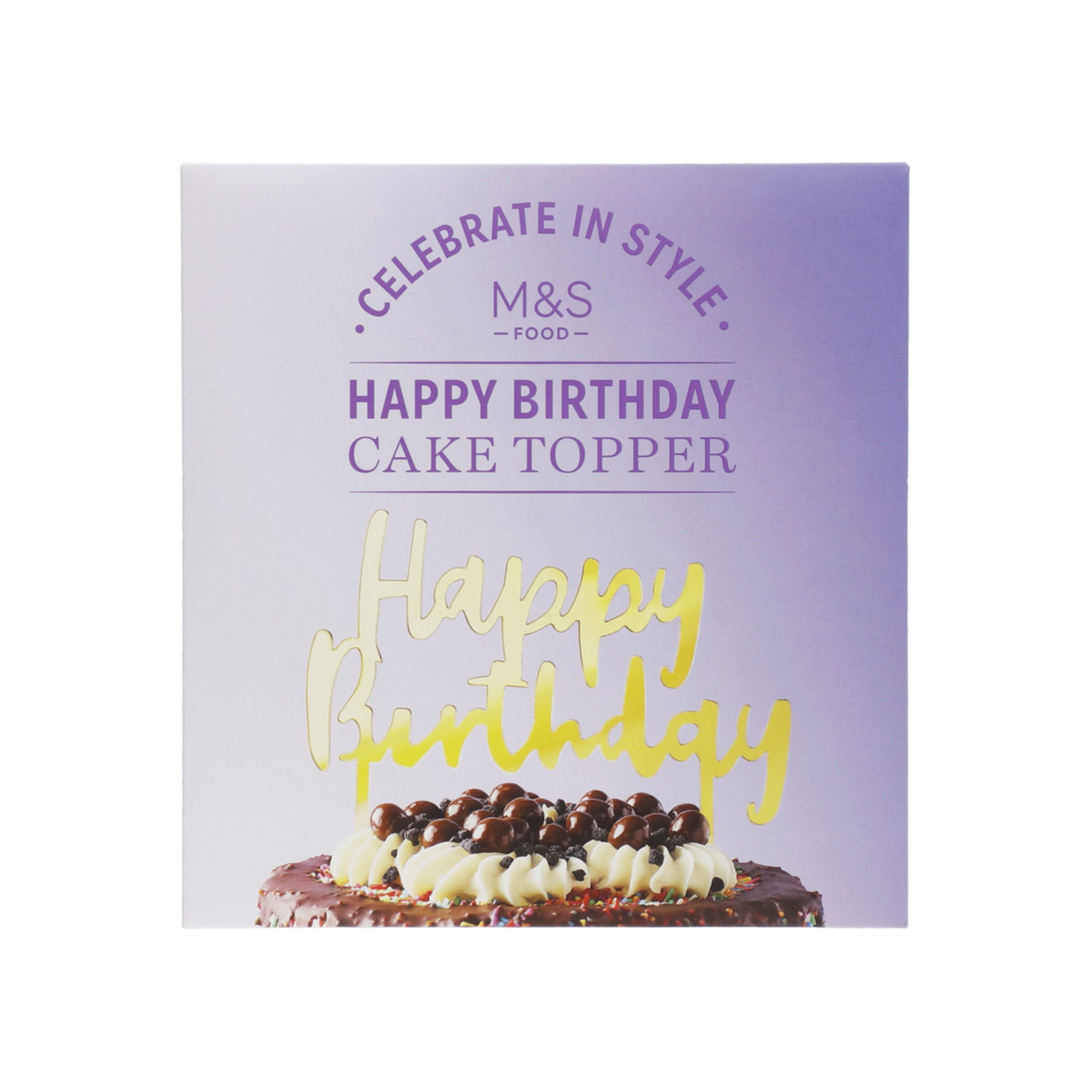 Happy Birthday Cake Topper 1 of 1