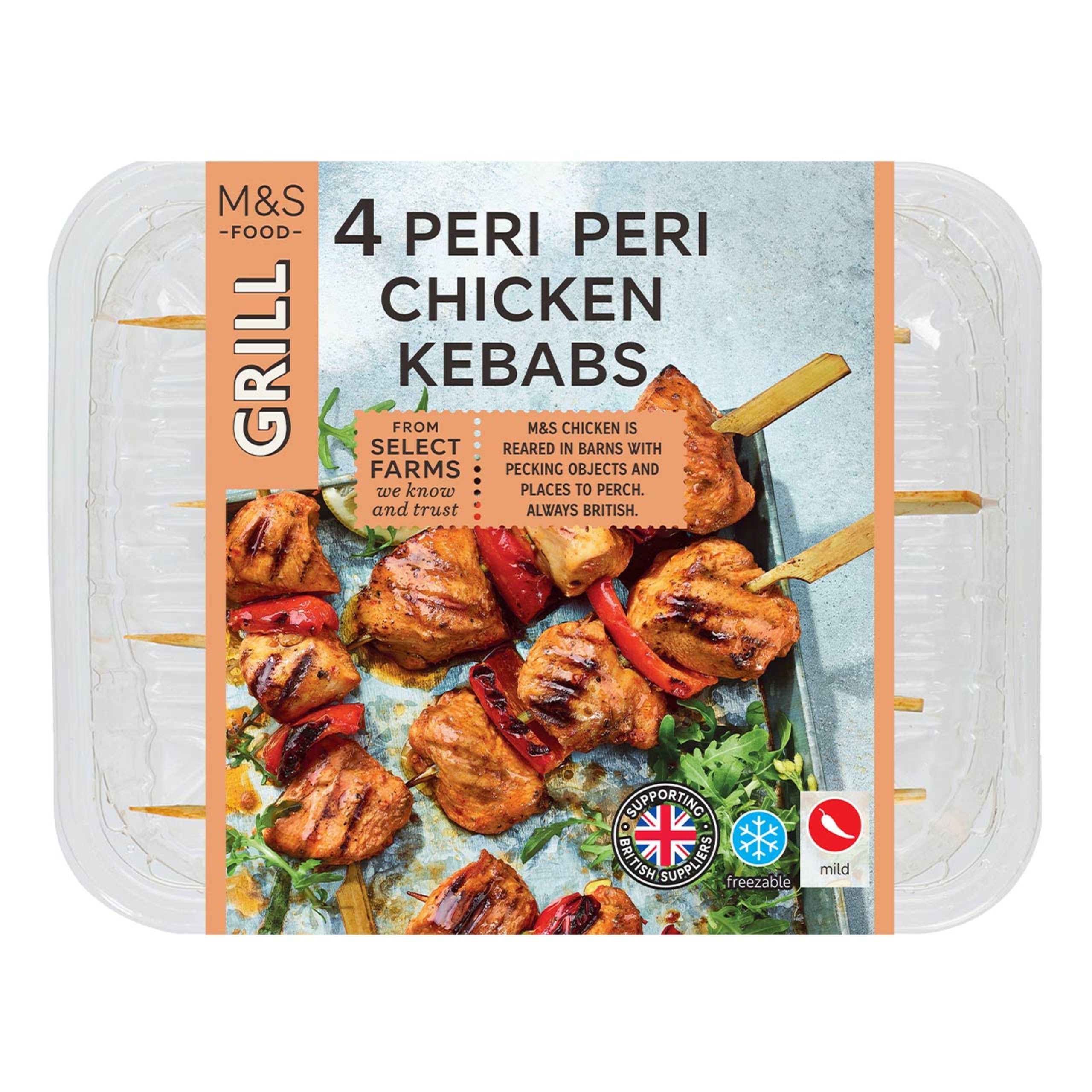 Peri Peri Chicken Kebabs 1 of 4