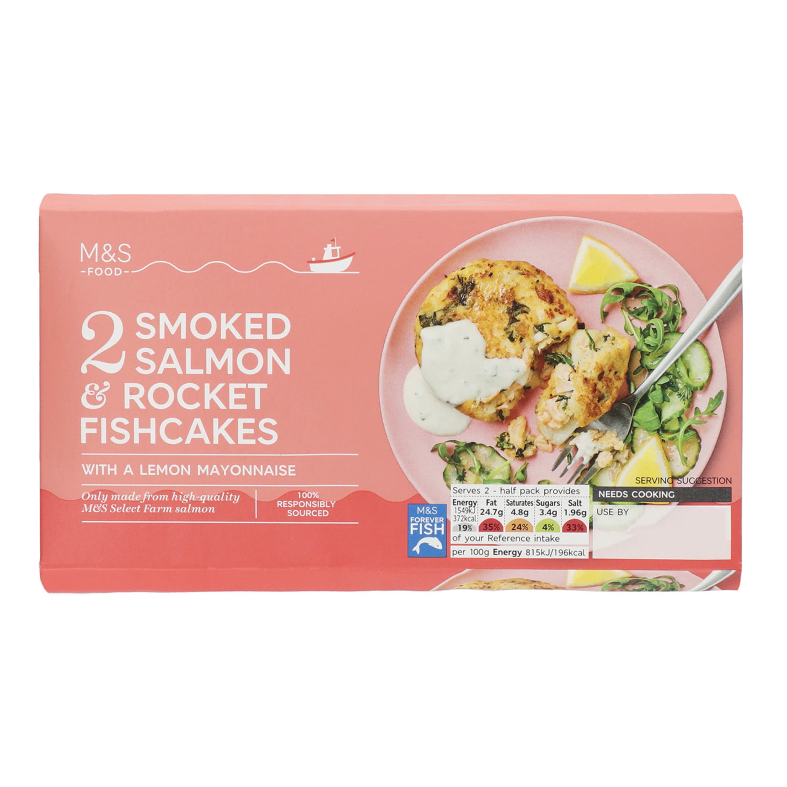Smoked Salmon and Rocket Fishcakes 1 of 1