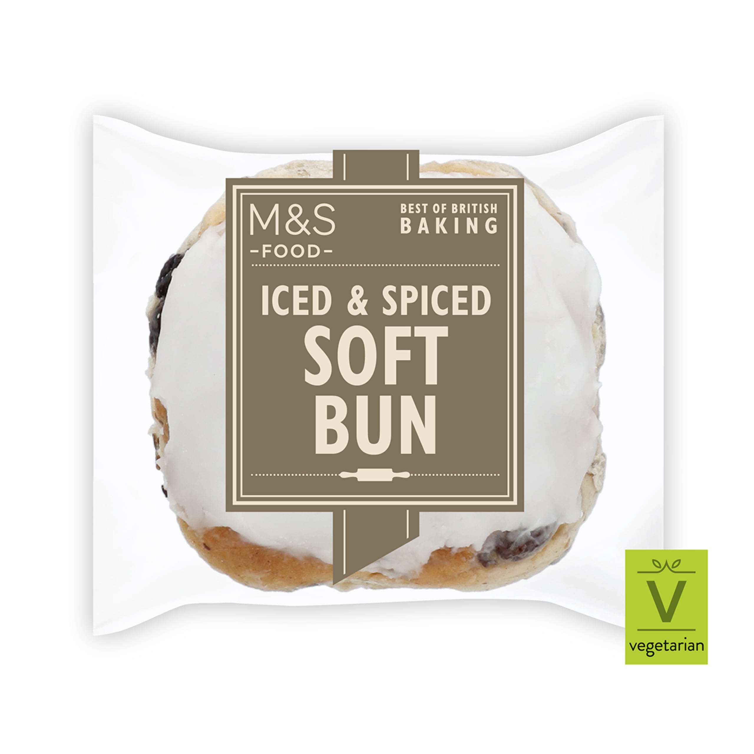 Iced Spiced Soft Bun 1 of 1